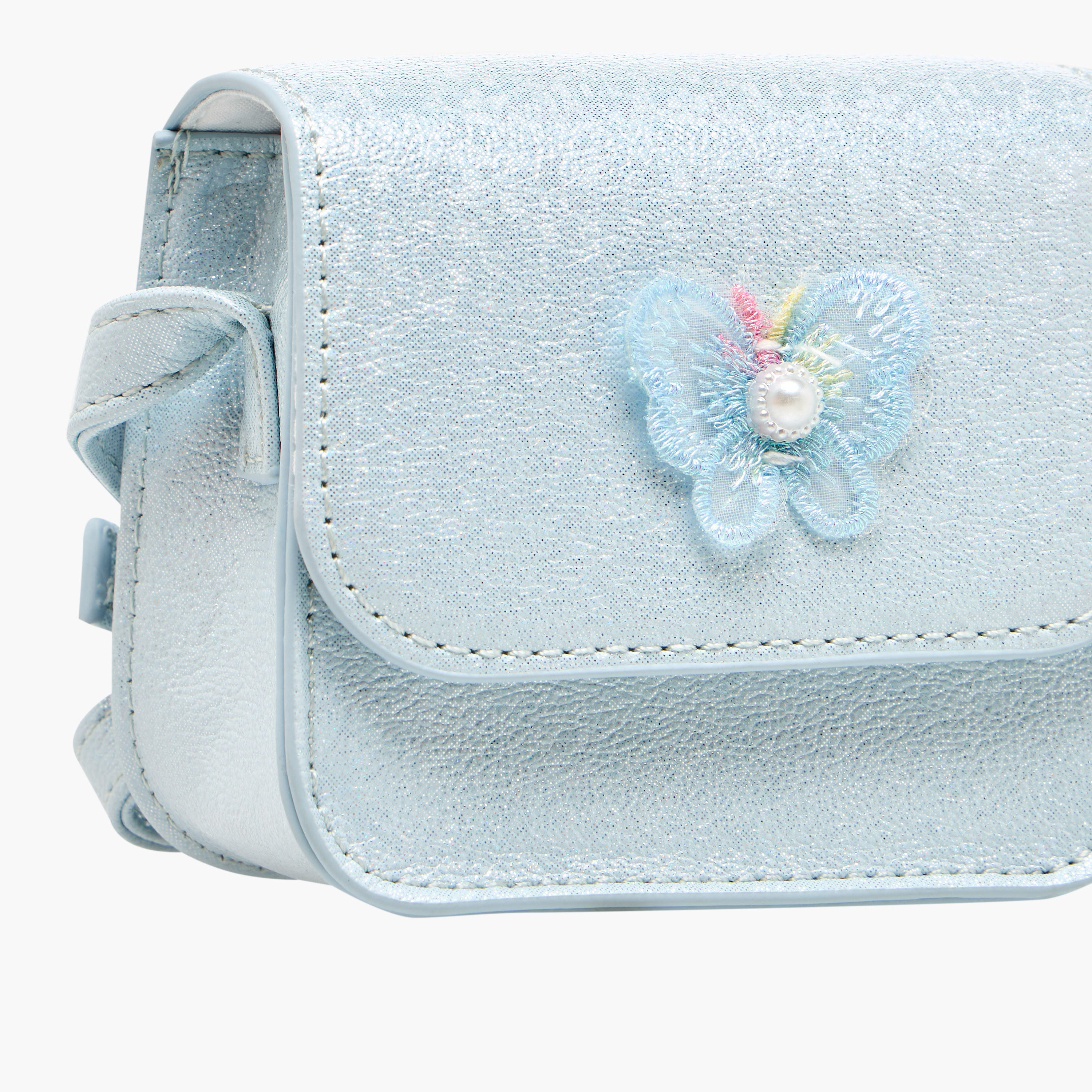 Flora Bella Butterfly Applique Crossbody Bag with Chain Strap-girls-accessories-bags-image-5