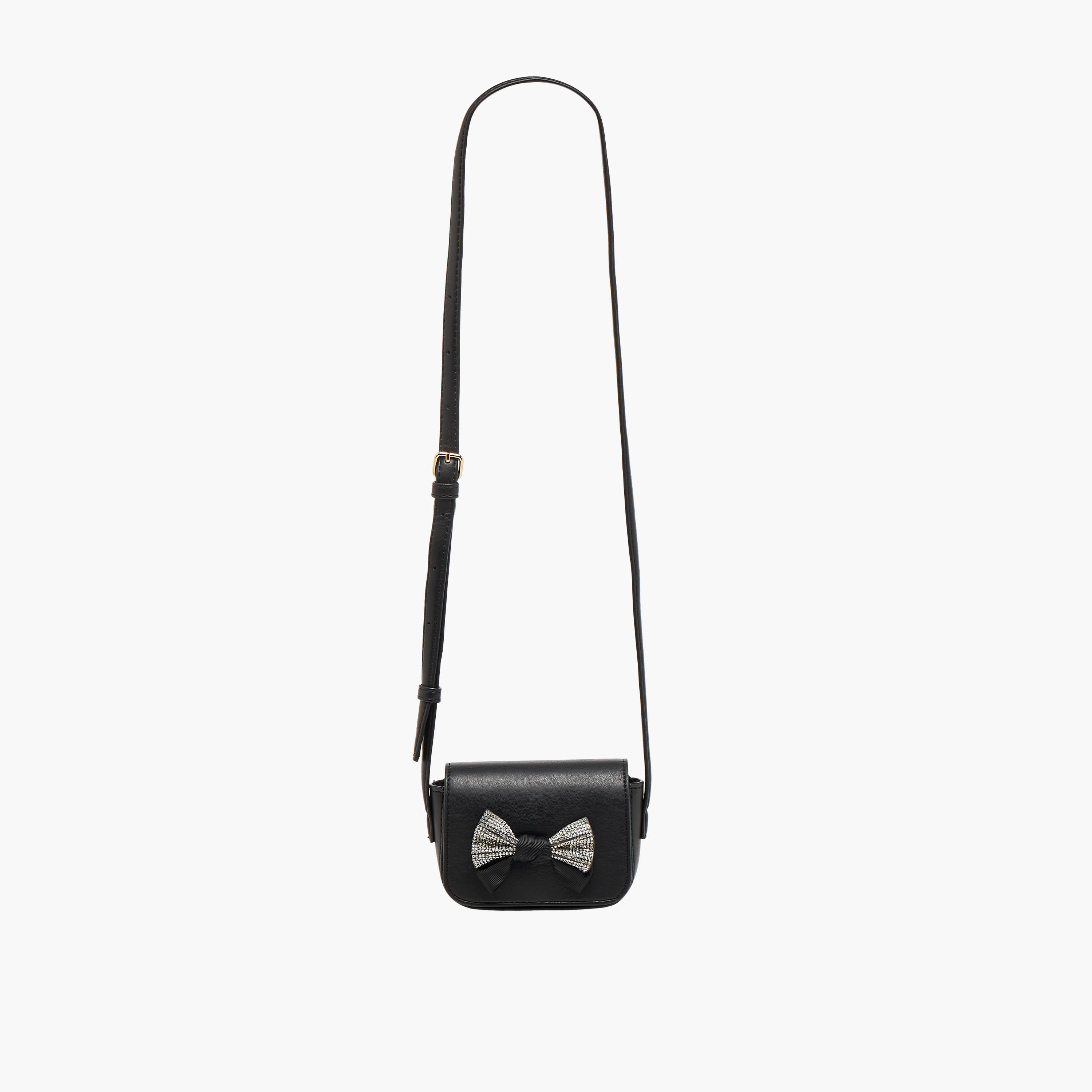 Flora Bella Embellished Bow Crossbody Bag with Chain Strap-girls-accessories-bags-image-3