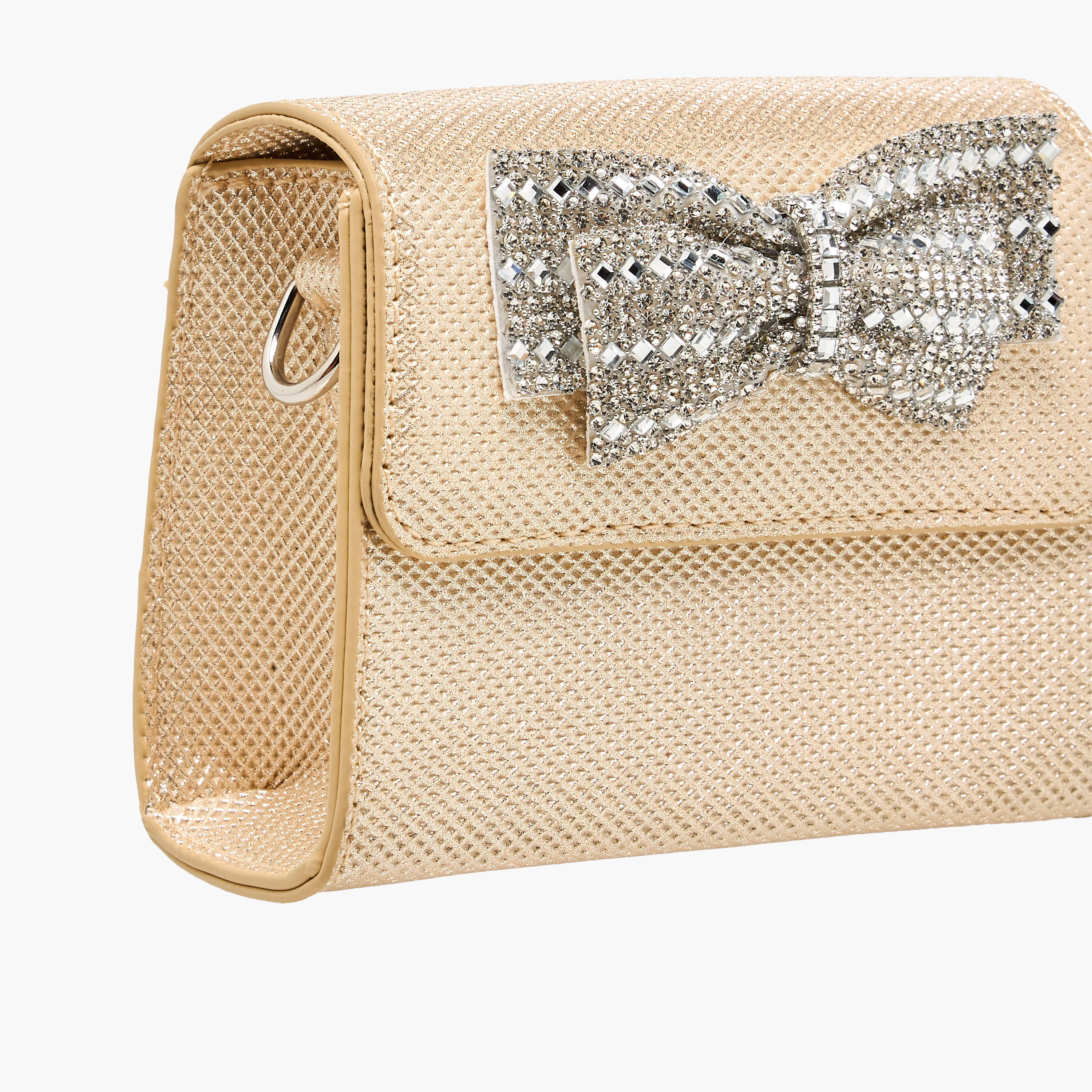 Flora Bella Embellished Bow Crossbody Bag with Chain Strap-girls-accessories-bags-image-5