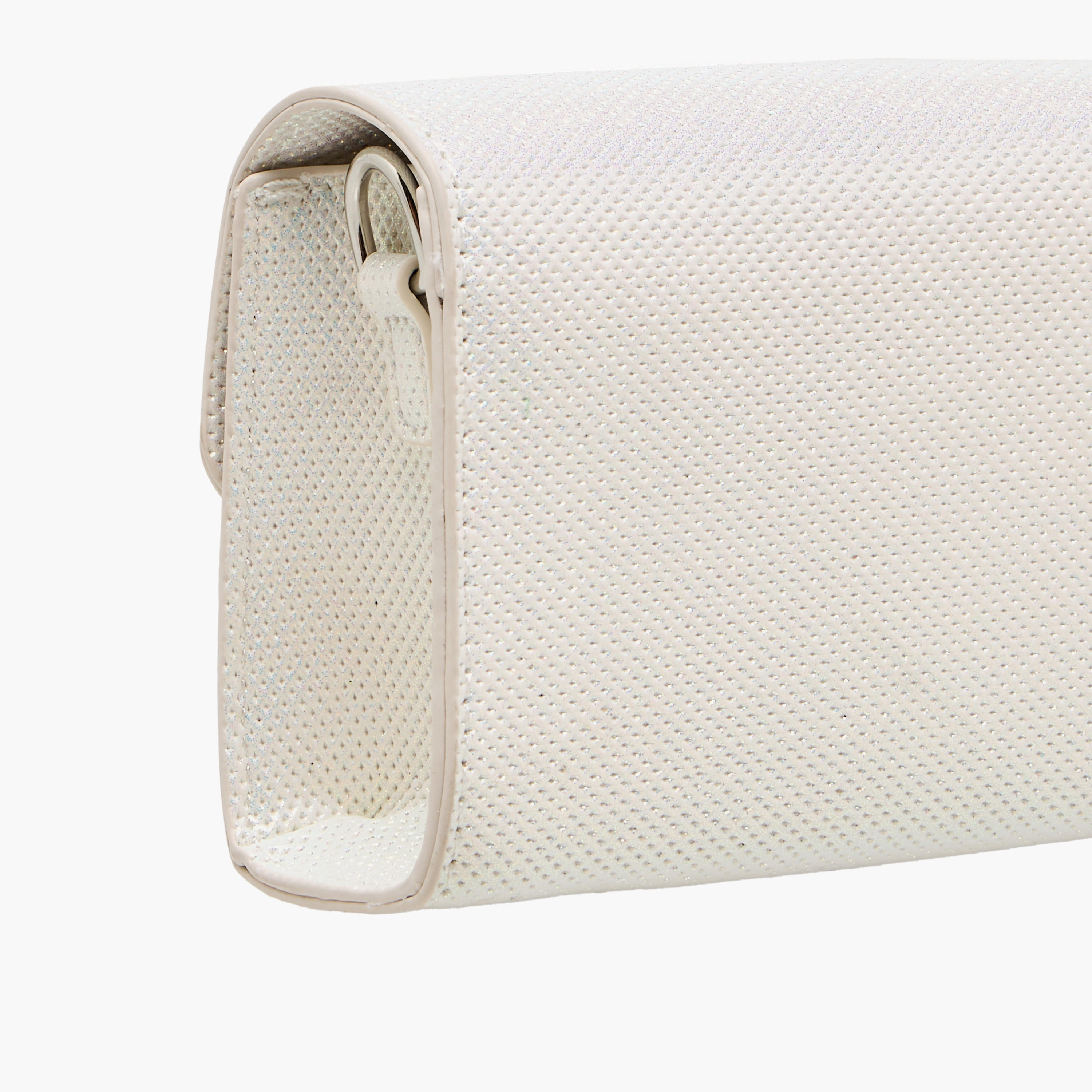شنطة كروس بودي مزينة بفيونكة مع حزام سلسلة من فلورا بيلا-girls-accessories-bags-image-6