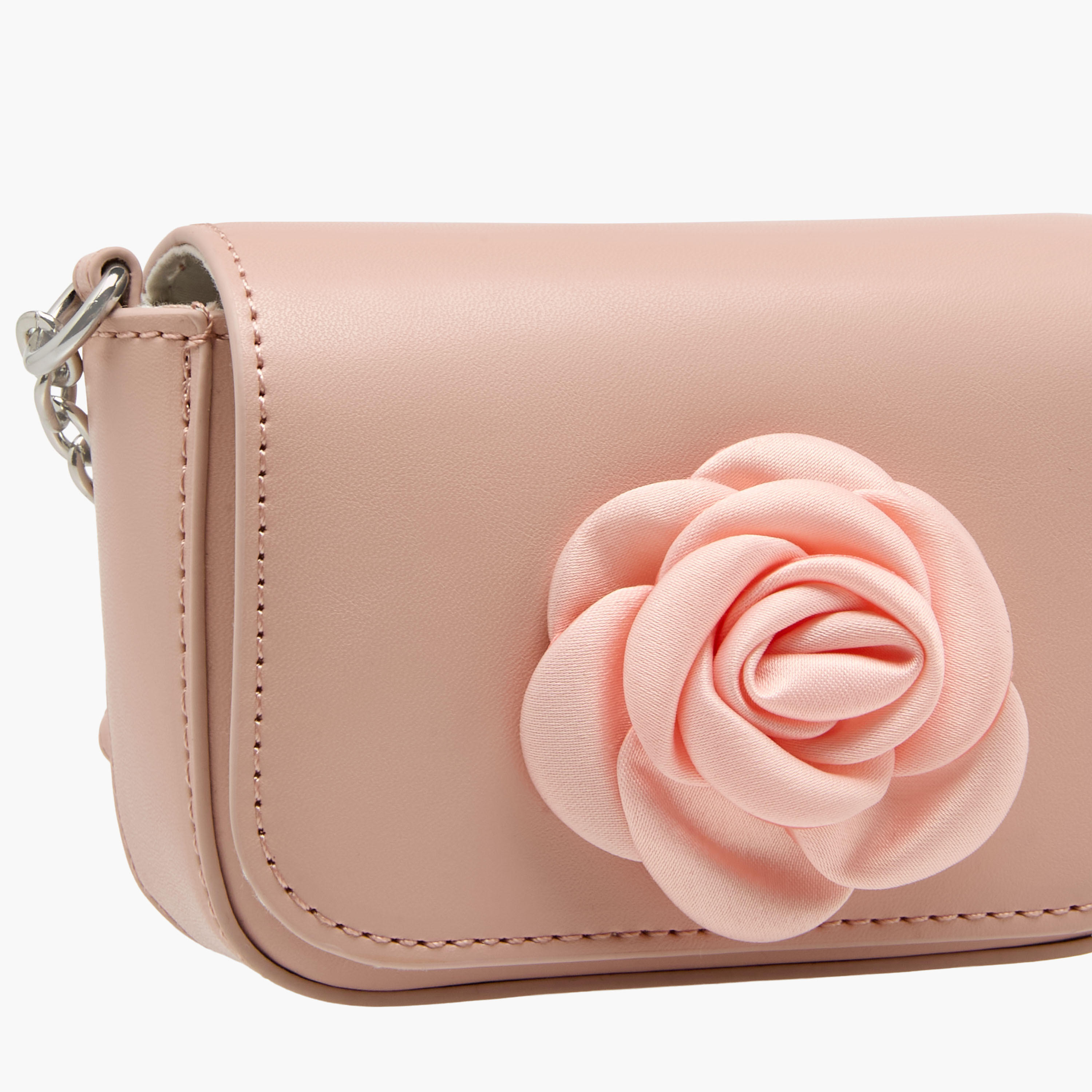 Flora Bella Floral Accent Crossbody Bag with Chain Strap-girls-accessories-bags-image-5