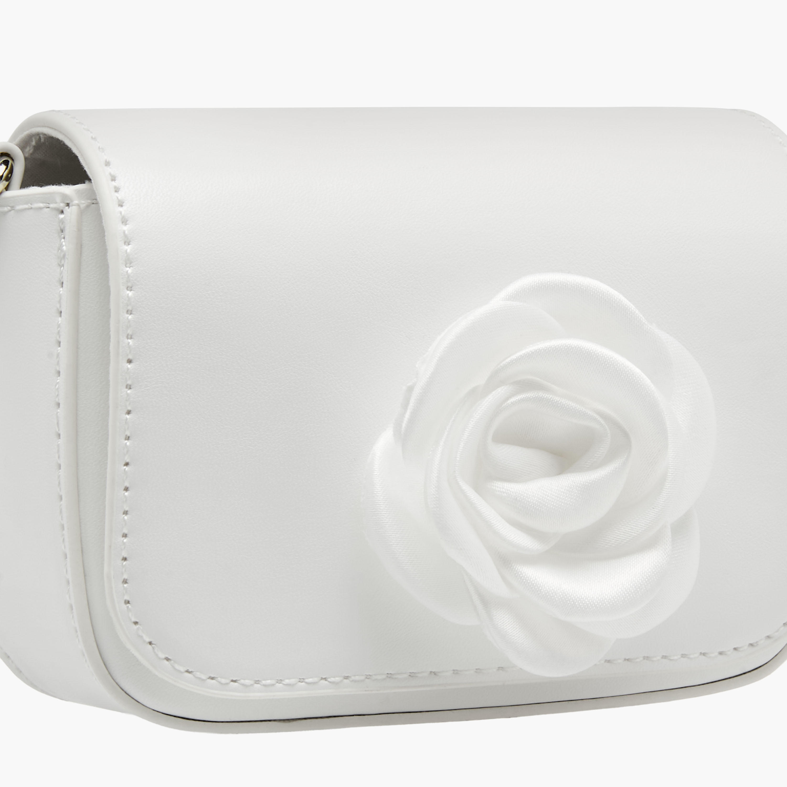 Flora Bella Floral Accent Crossbody Bag with Chain Strap-girls-accessories-bags-image-5