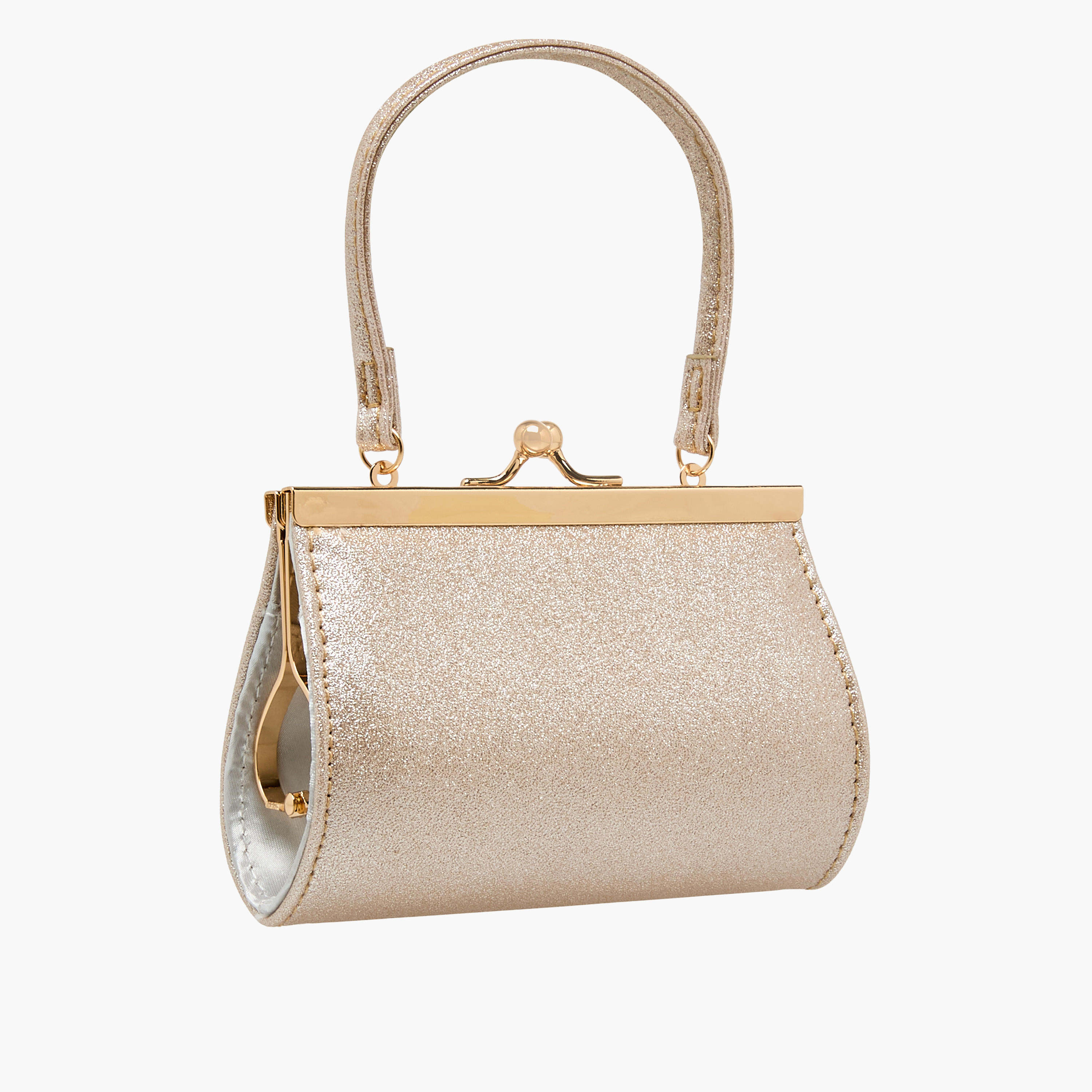 شنطة كلاتش بتزيينات حجر ومقبض علوي من فلورا بيلا-women-bagsandwallets-handbags-image-4