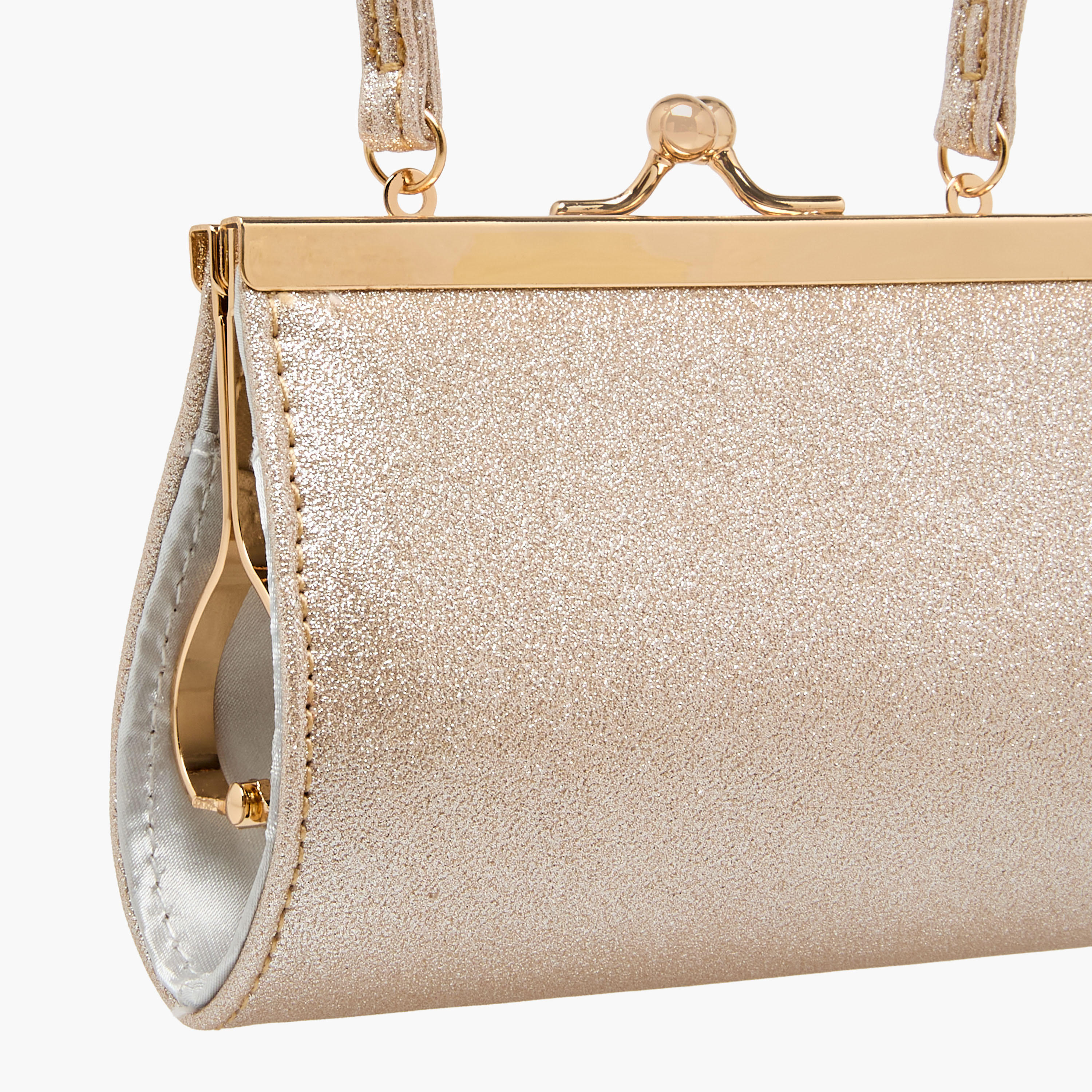 شنطة كلاتش بتزيينات حجر ومقبض علوي من فلورا بيلا-women-bagsandwallets-handbags-image-6