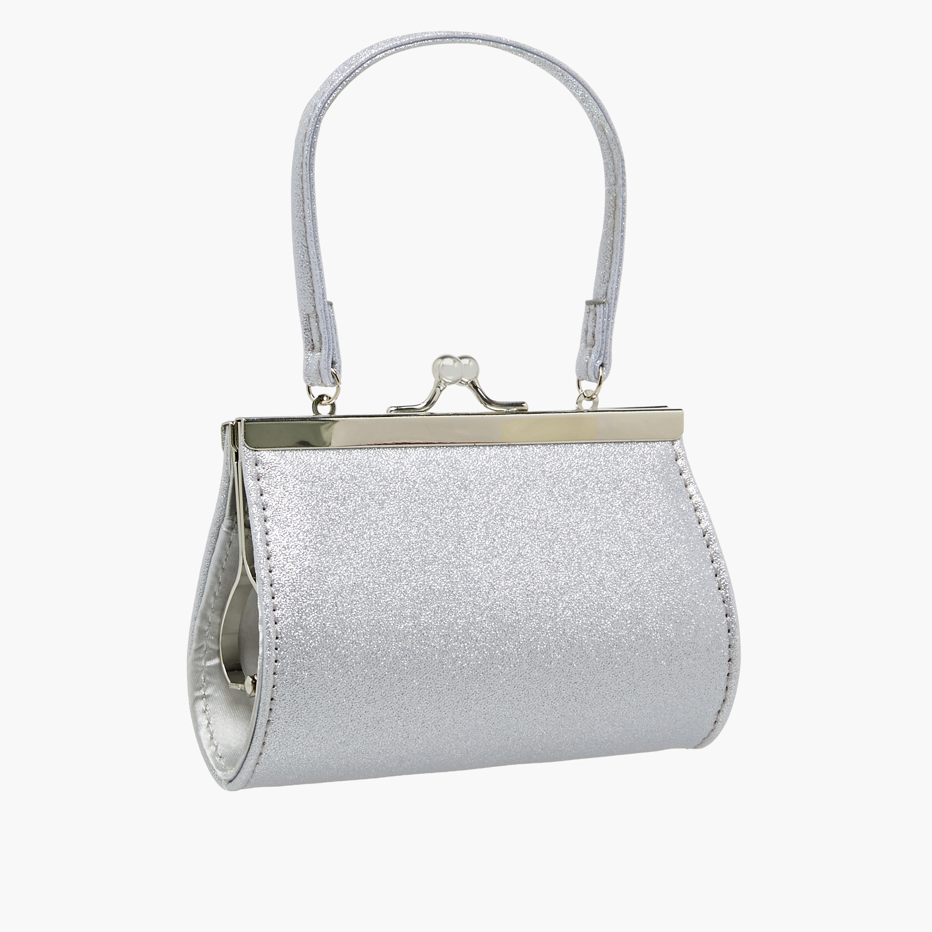 شنطة كلاتش بتزيينات حجر ومقبض علوي من فلورا بيلا-women-bagsandwallets-handbags-image-4