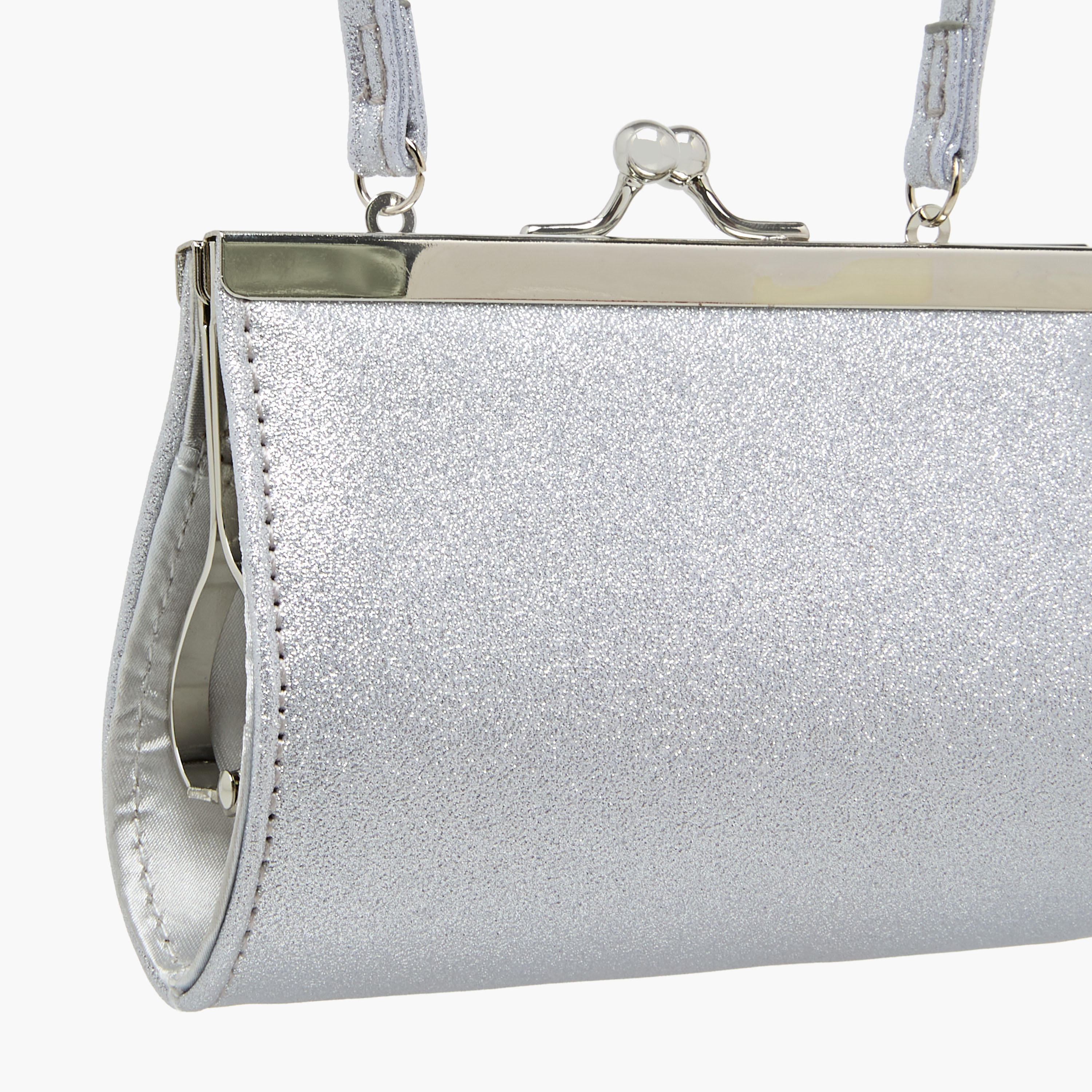 شنطة كلاتش بتزيينات حجر ومقبض علوي من فلورا بيلا-women-bagsandwallets-handbags-image-6
