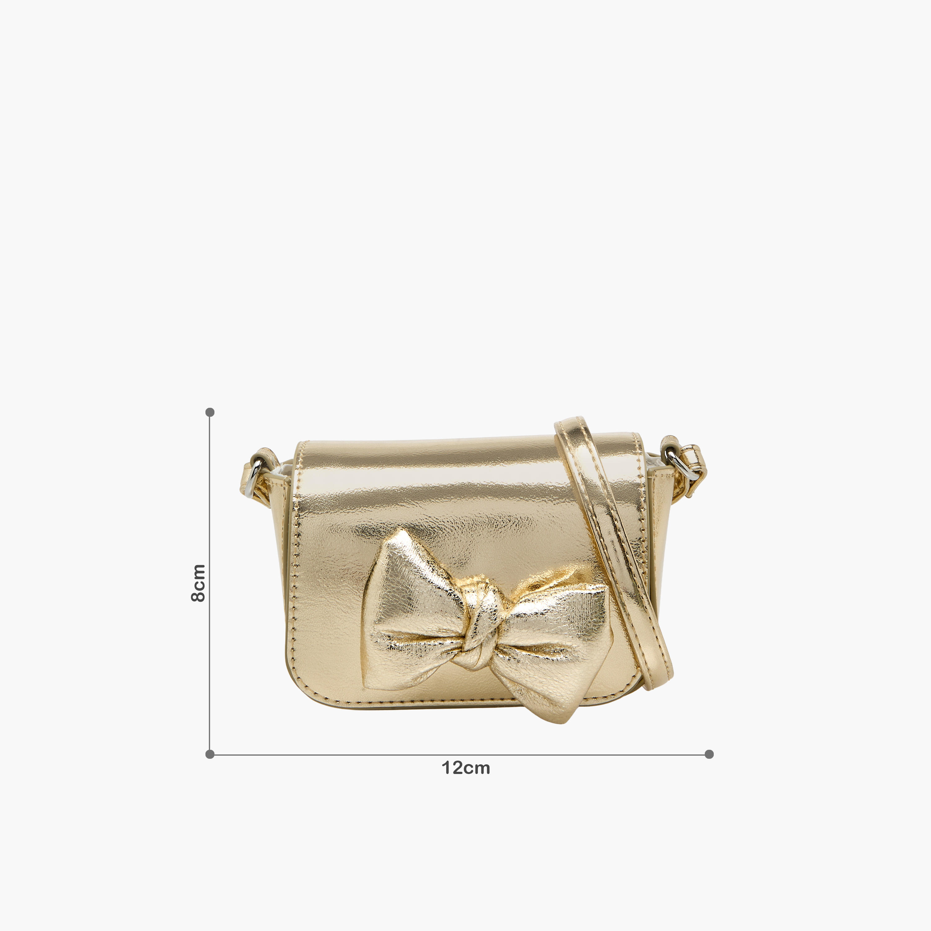 Flora Bella Bow Accent Crossbody Bag with Flap Closure-girls-accessories-bags-image-2