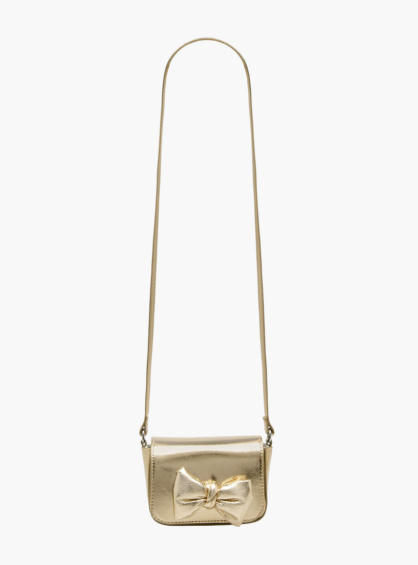 Flora Bella Bow Accent Crossbody Bag with Flap Closure-girls-accessories-bags-image-3