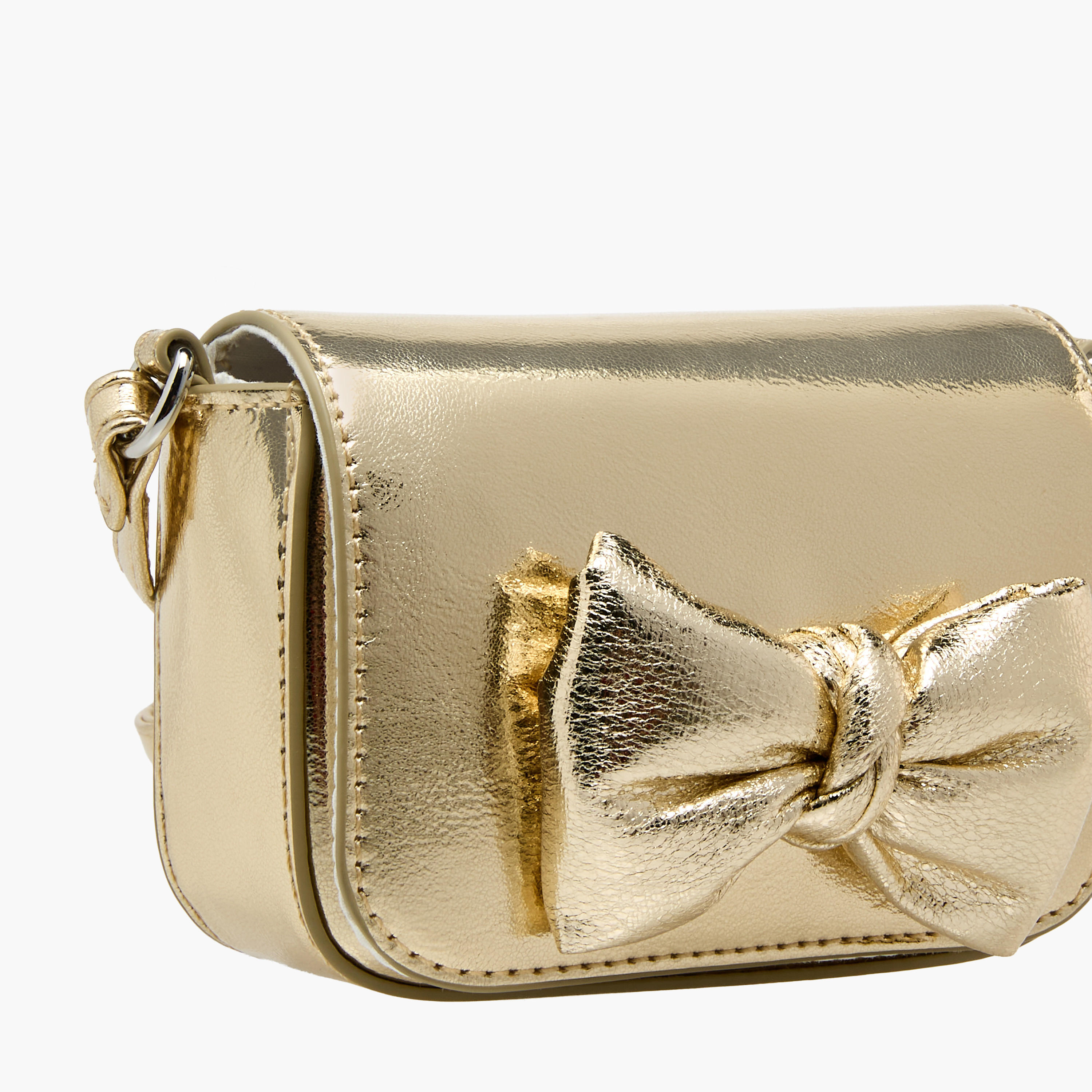 Flora Bella Bow Accent Crossbody Bag with Flap Closure-girls-accessories-bags-image-5