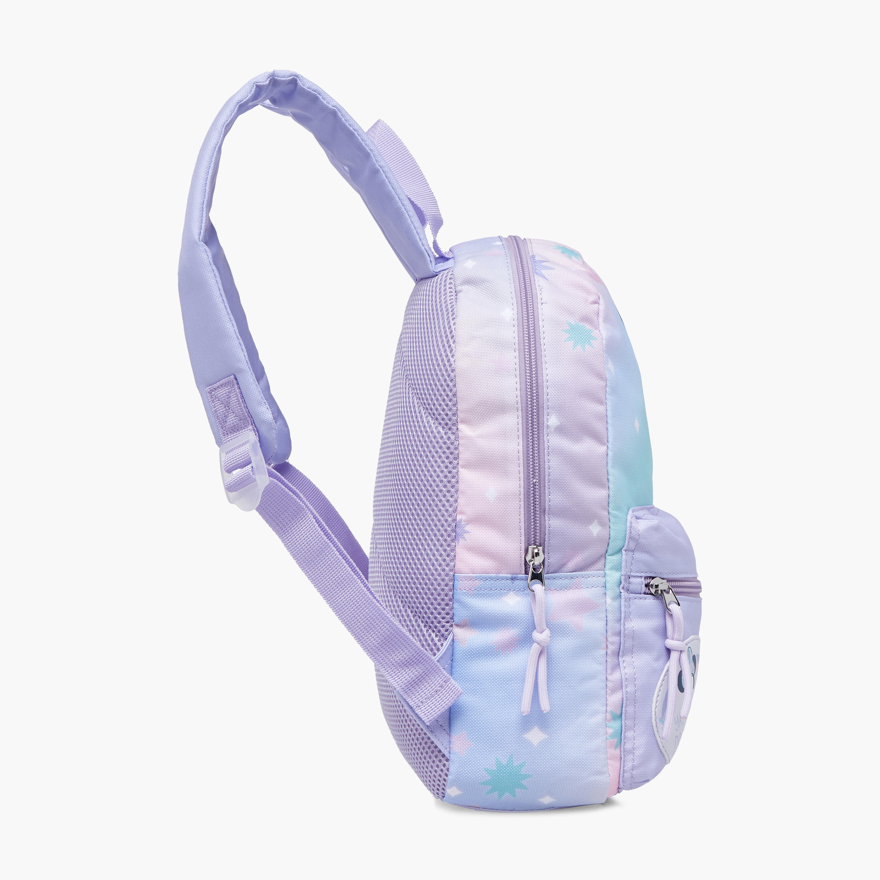 Minnie Mouse Print School Backpack with Adjustable Shoulder Straps and Zip Closure - 33x25x10 cm-school-bagsandbackpacks-backpacks-image-4