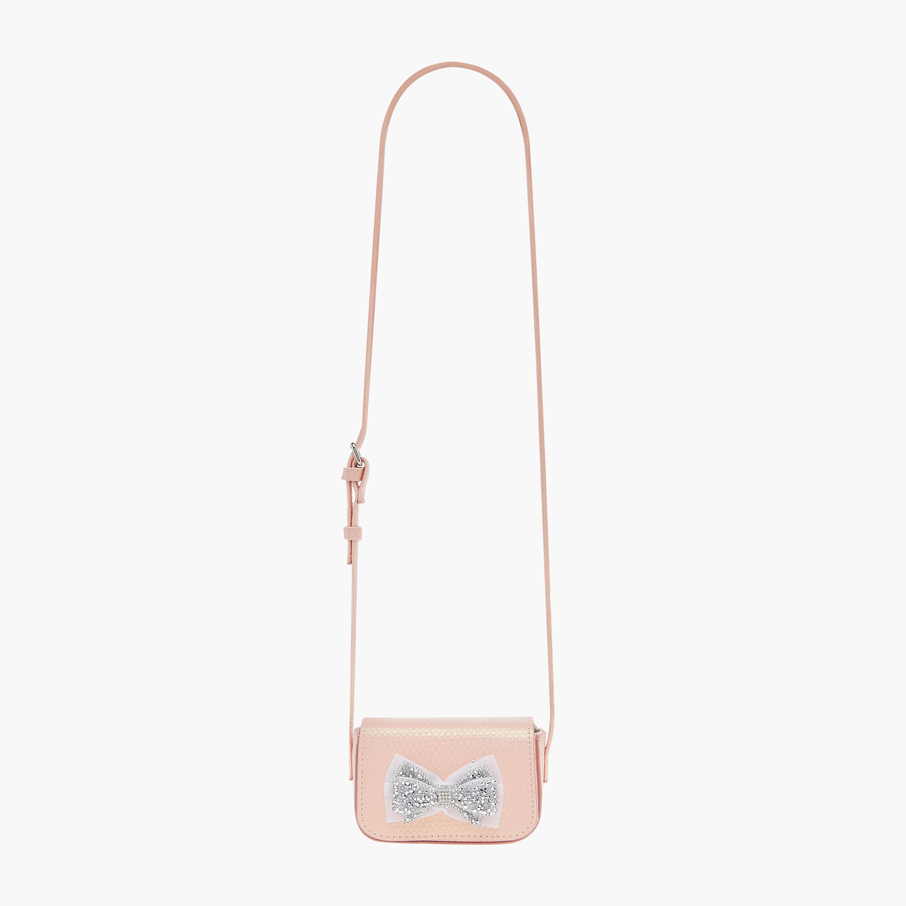 Flora Bella Embellished Crossbody Bag with Adjustable Strap and Magnetic Closure-girls-accessories-bags-image-2