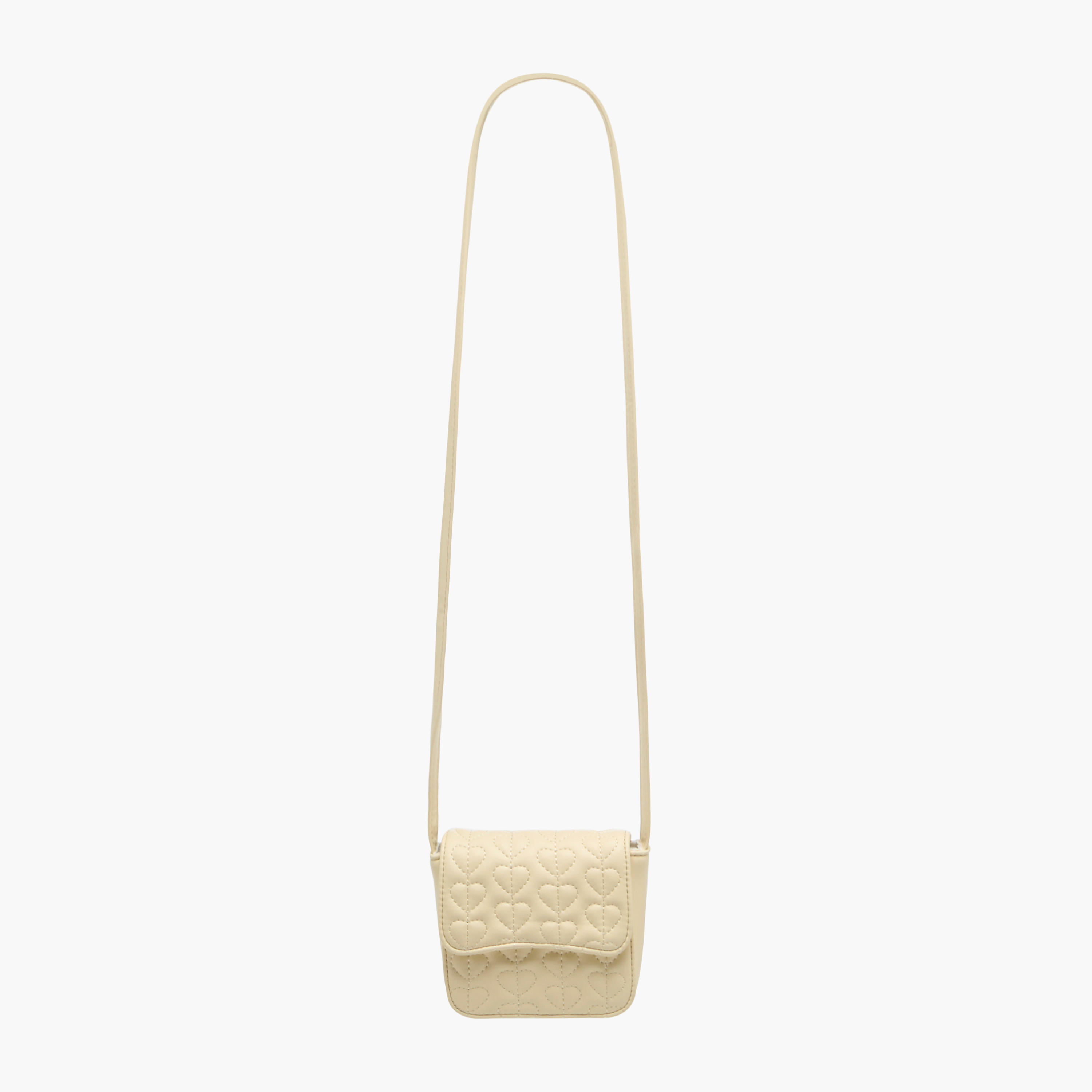 Flora Bella Heart Embroidered Crossbody Bag with Strap Handle and Flap Closure-girls-accessories-bags-image-2