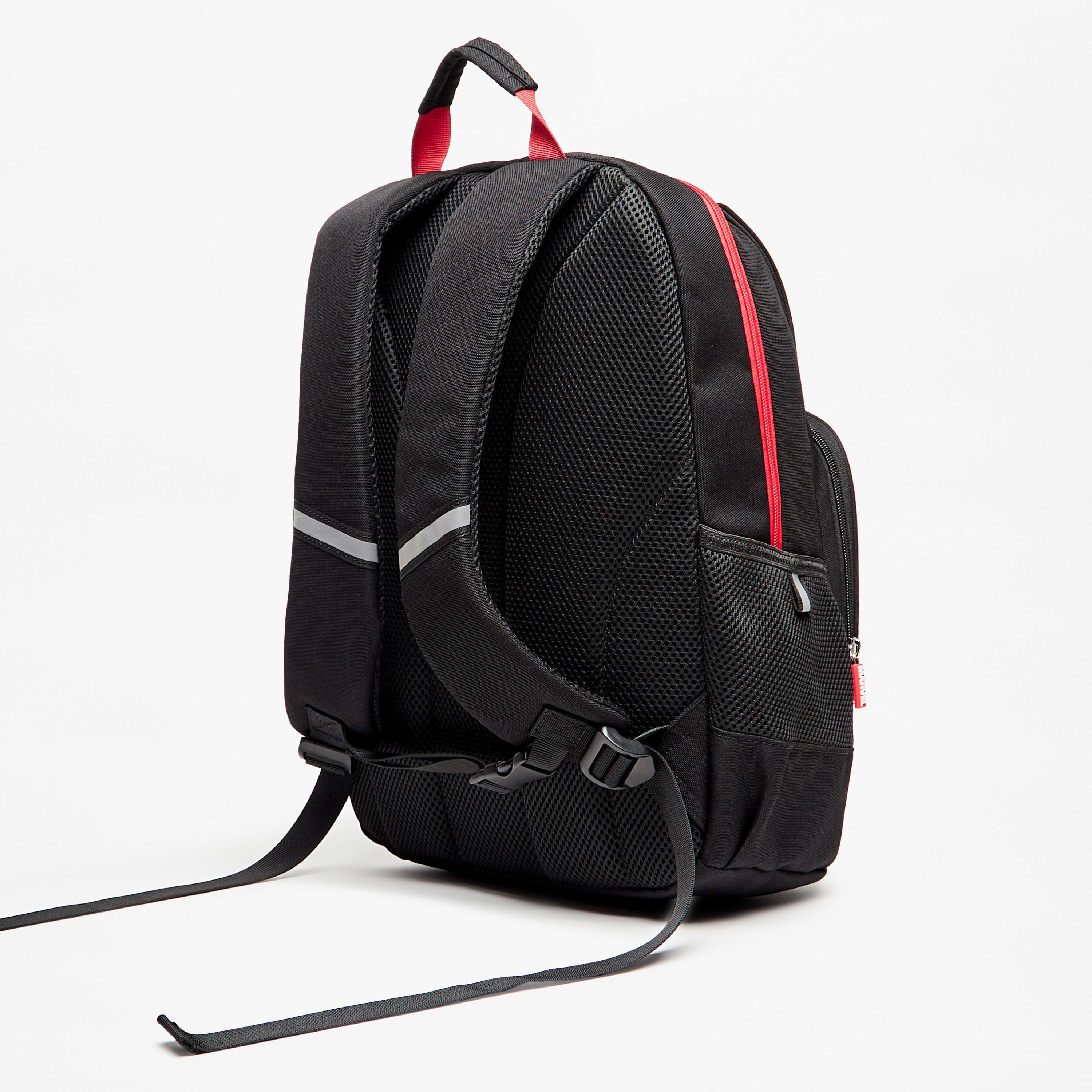 Avengers Print Backpack with Adjustable Straps and Zip Closure - 41x31x13 cm-school-bagsandbackpacks-backpacks-image-2