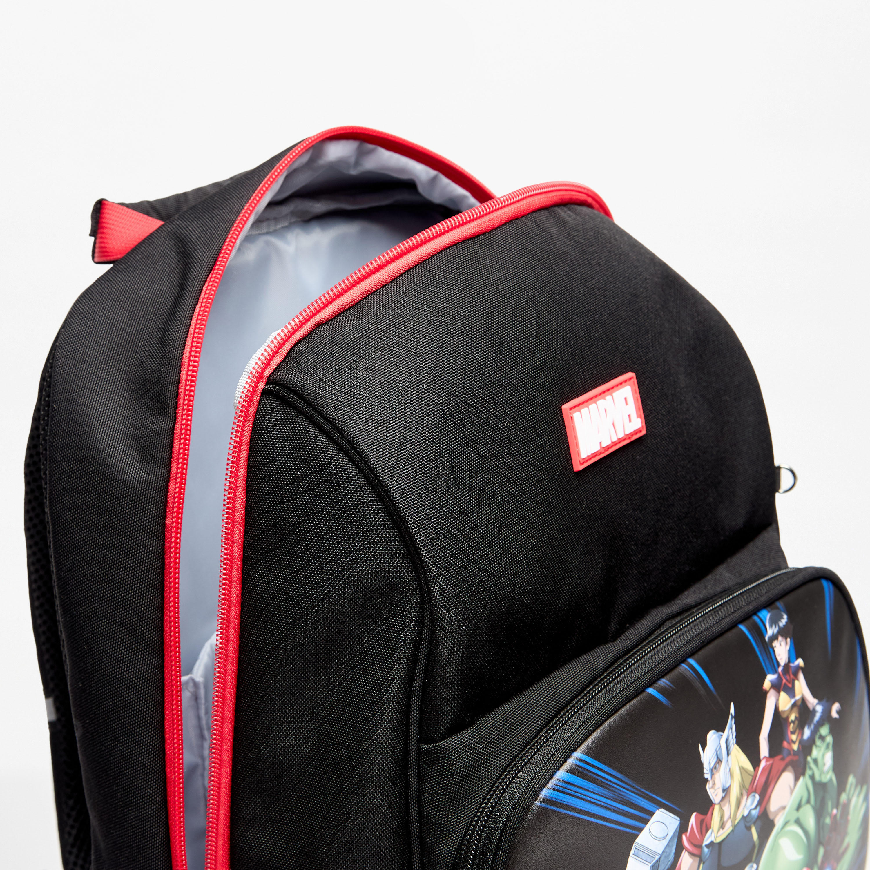 Avengers Print Backpack with Adjustable Straps and Zip Closure - 41x31x13 cm-school-bagsandbackpacks-backpacks-image-4