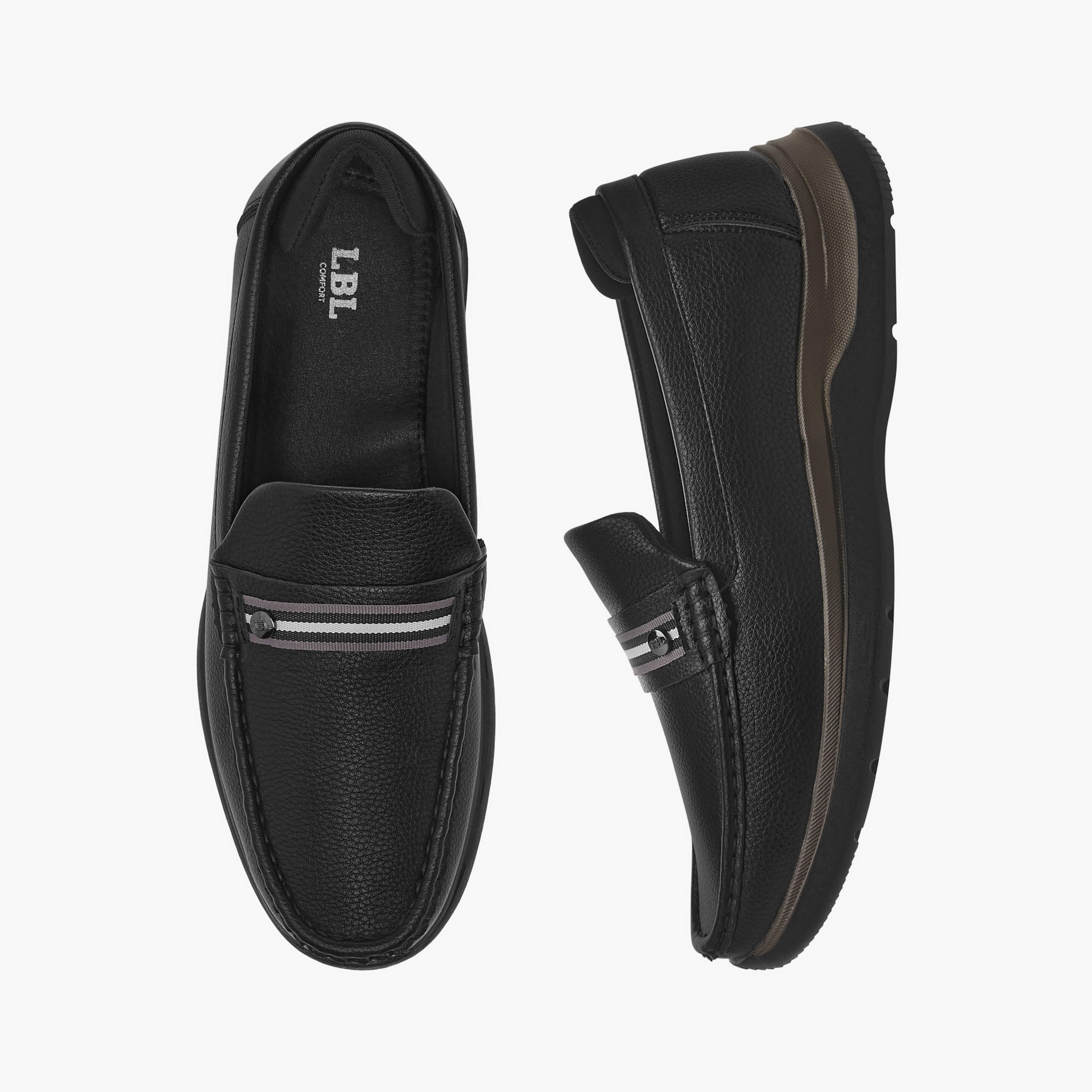 LBL by Shoexpress Tape Accent Slip-On Loafers-men-shoes-loafersandmoccasins-image-1