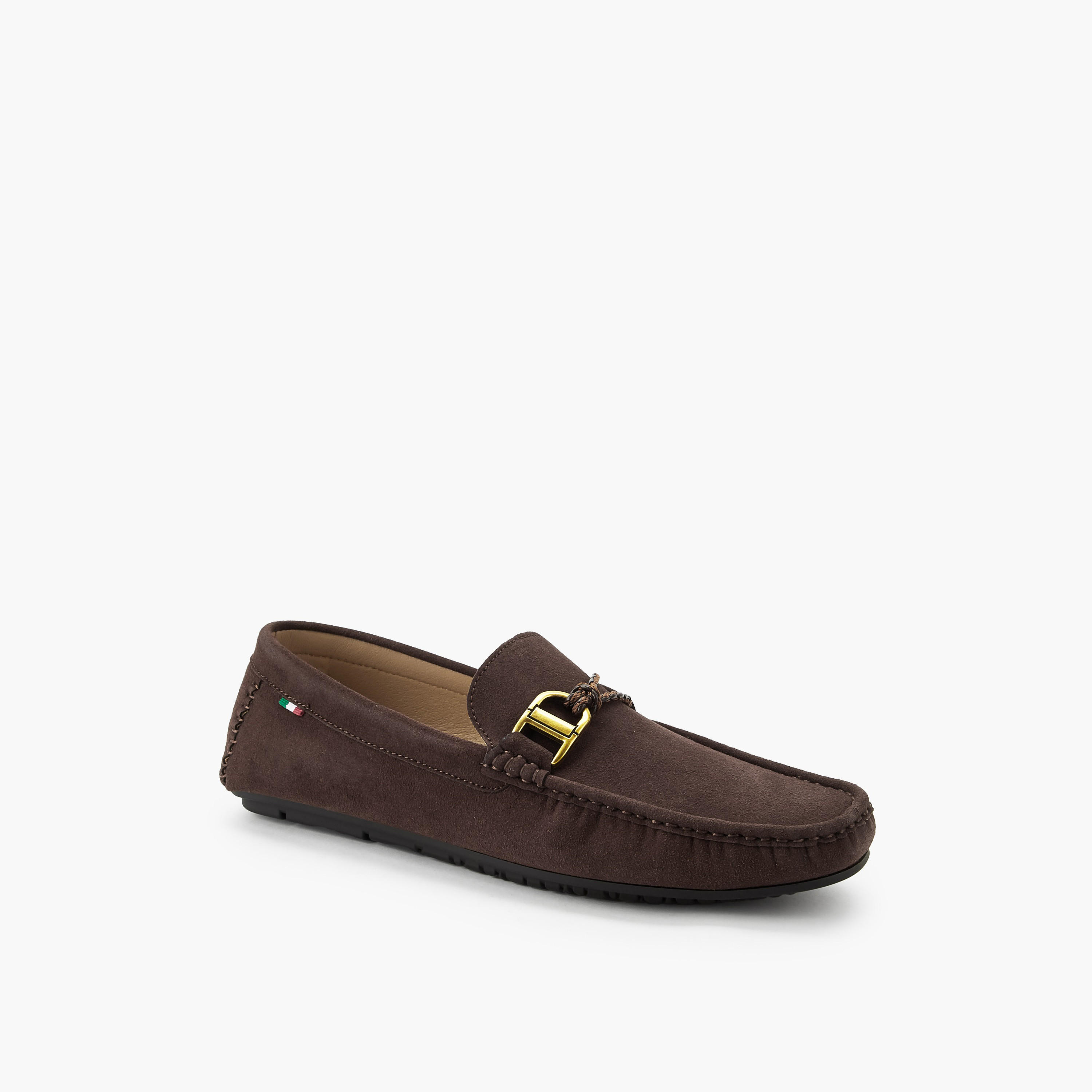 Renzo Ruganni Men Suede Moccasins-men-shoes-loafersandmoccasins-image-2