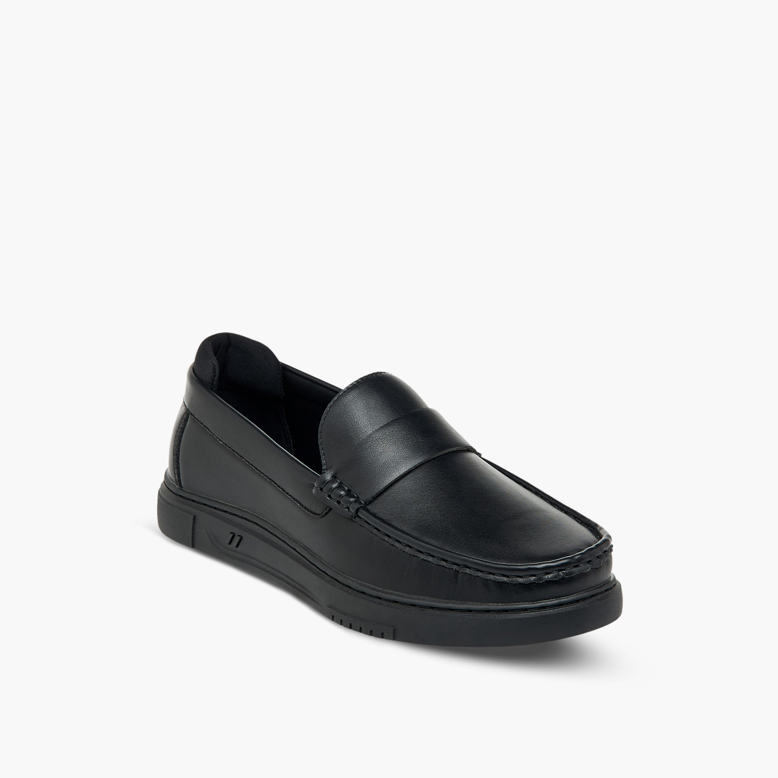 LBL by Shoexpress Solid Slip-On Moccasins-men-shoes-loafersandmoccasins-image-2