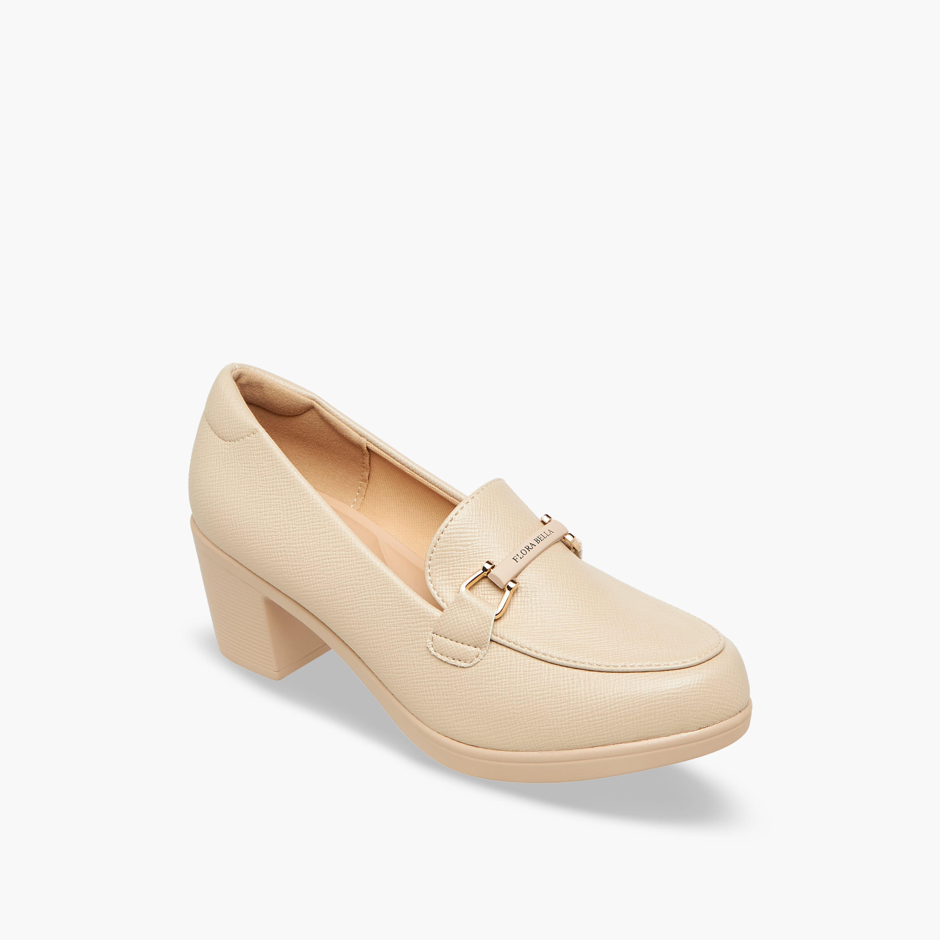 Flora Bella Women Slip-On Block Heel Shoes-women-shoes-heels-image-2