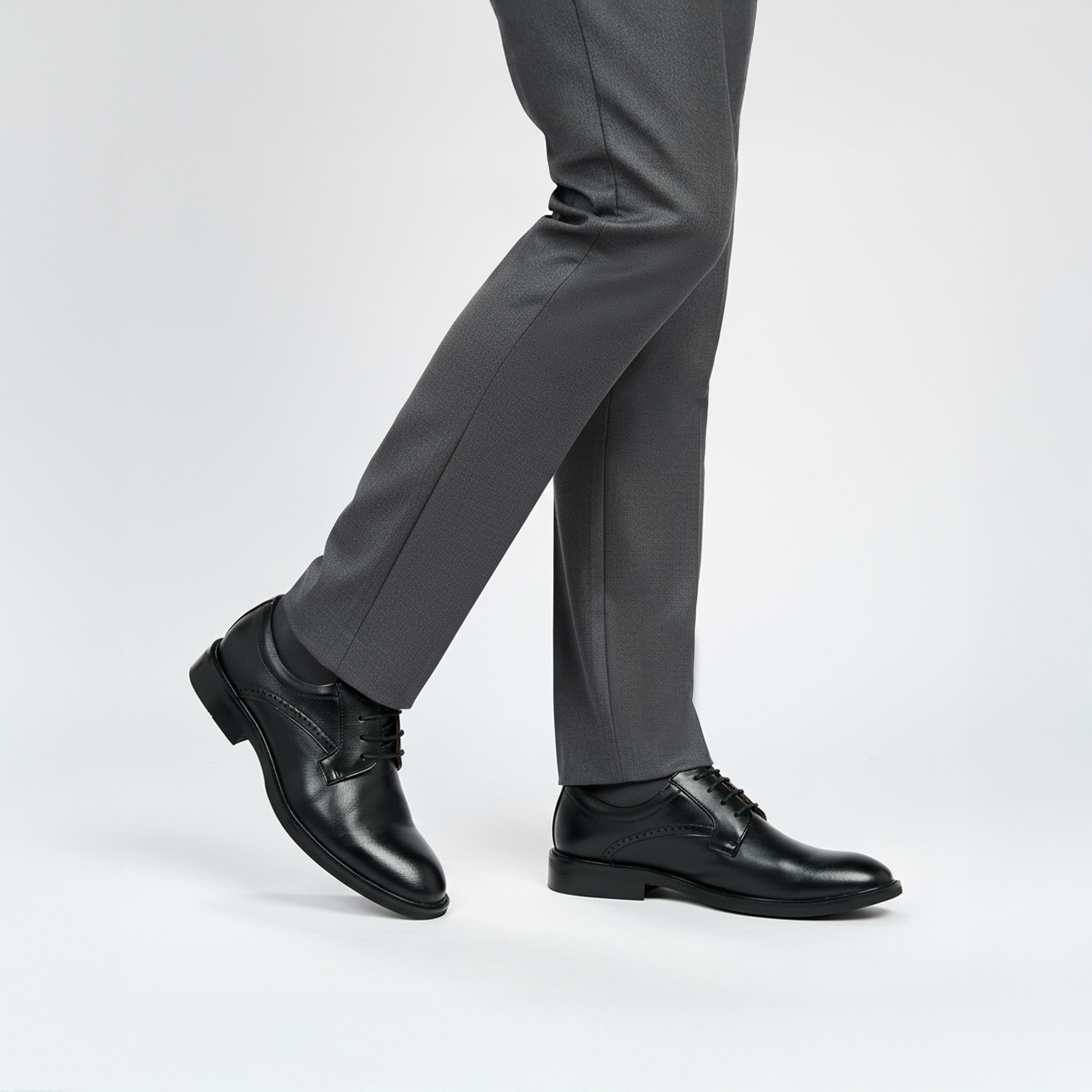 Duchini Men Lace-Up Derby Shoes-men-shoes-formalshoes-image-2