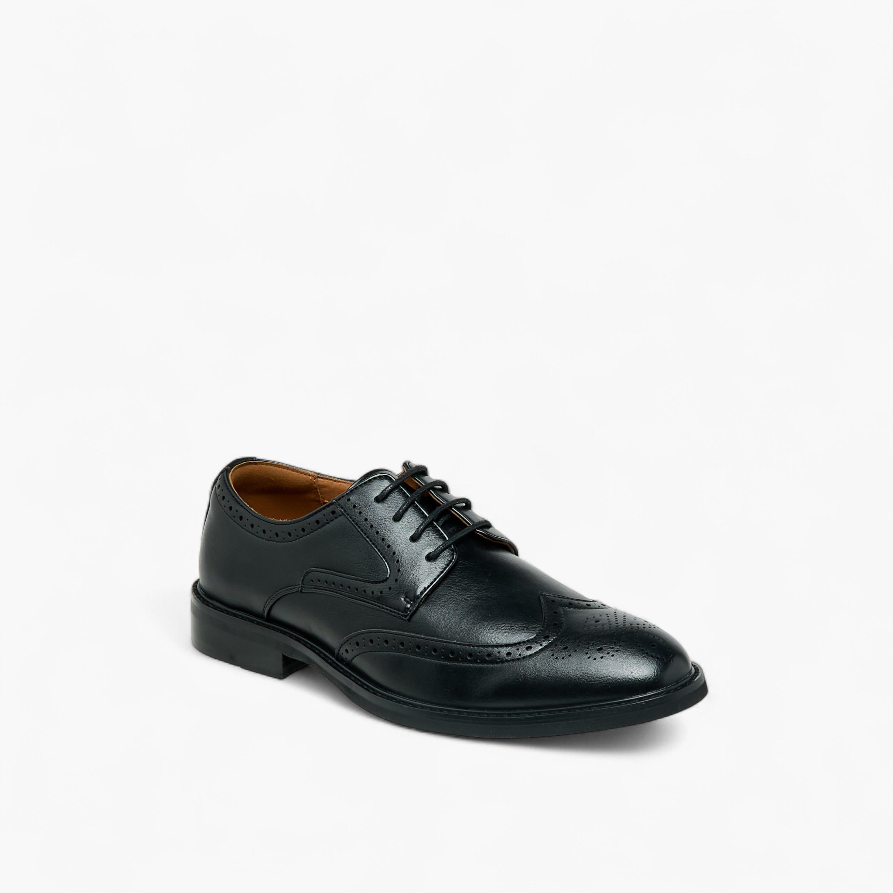 Duchini Men Lace-Up Derby Shoes-men-shoes-formalshoes-image-2