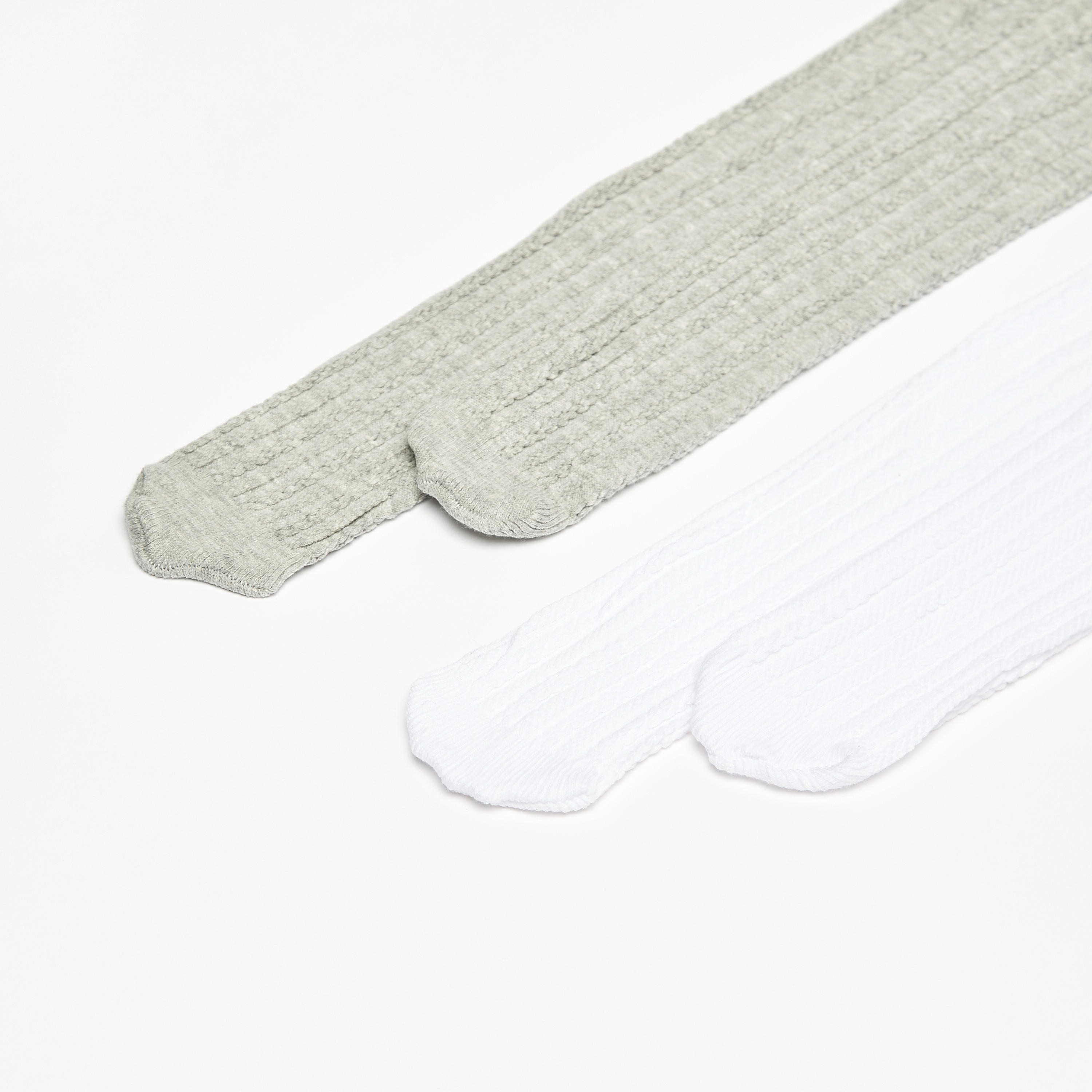 جوارب طويلة بارزة الملمس من ليتل ميسي - طقم من قطعتين-girls-accessories-socks-image-5