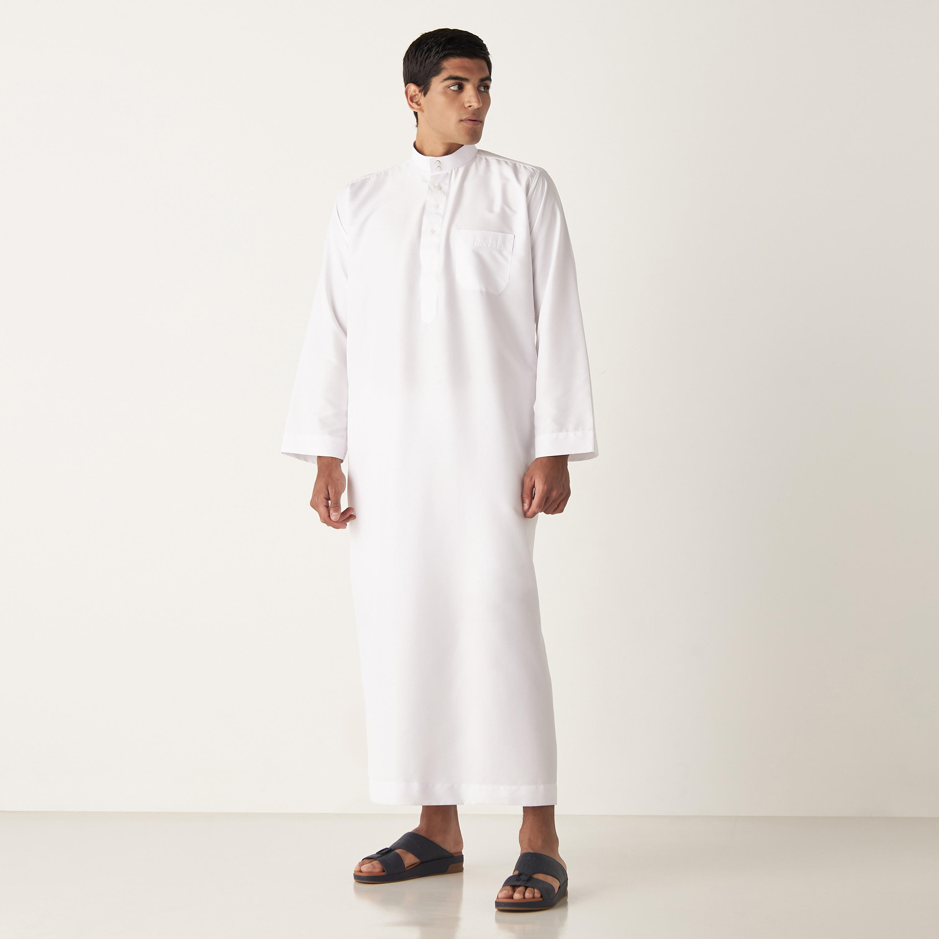 Le Confort Textured Slip-On Arabic Sandals-men-shoes-sandals-image-5