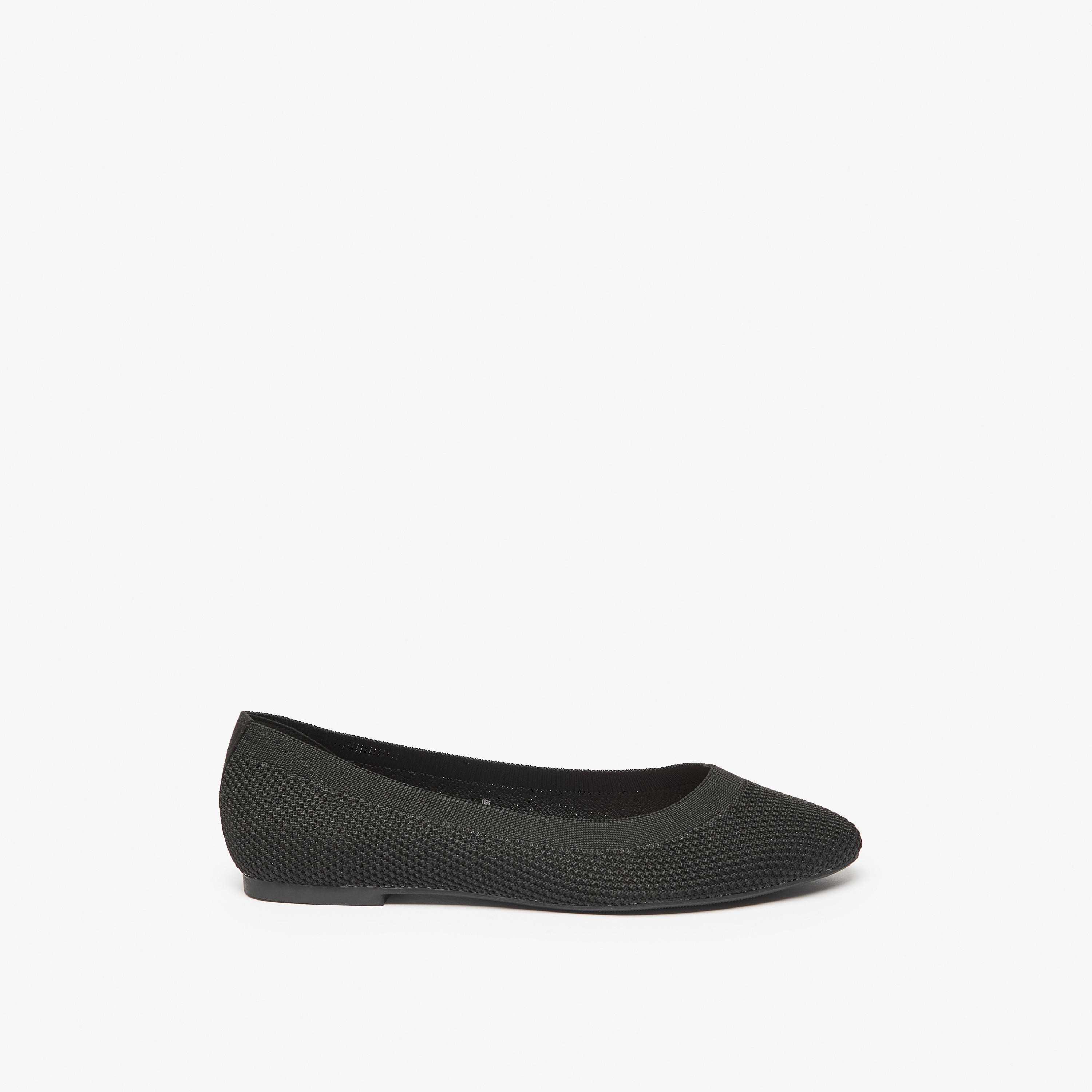 Celeste Women's Textured Slip-On Round Toe Ballerina Shoes-women-shoes-flats-ballerinas-image-3