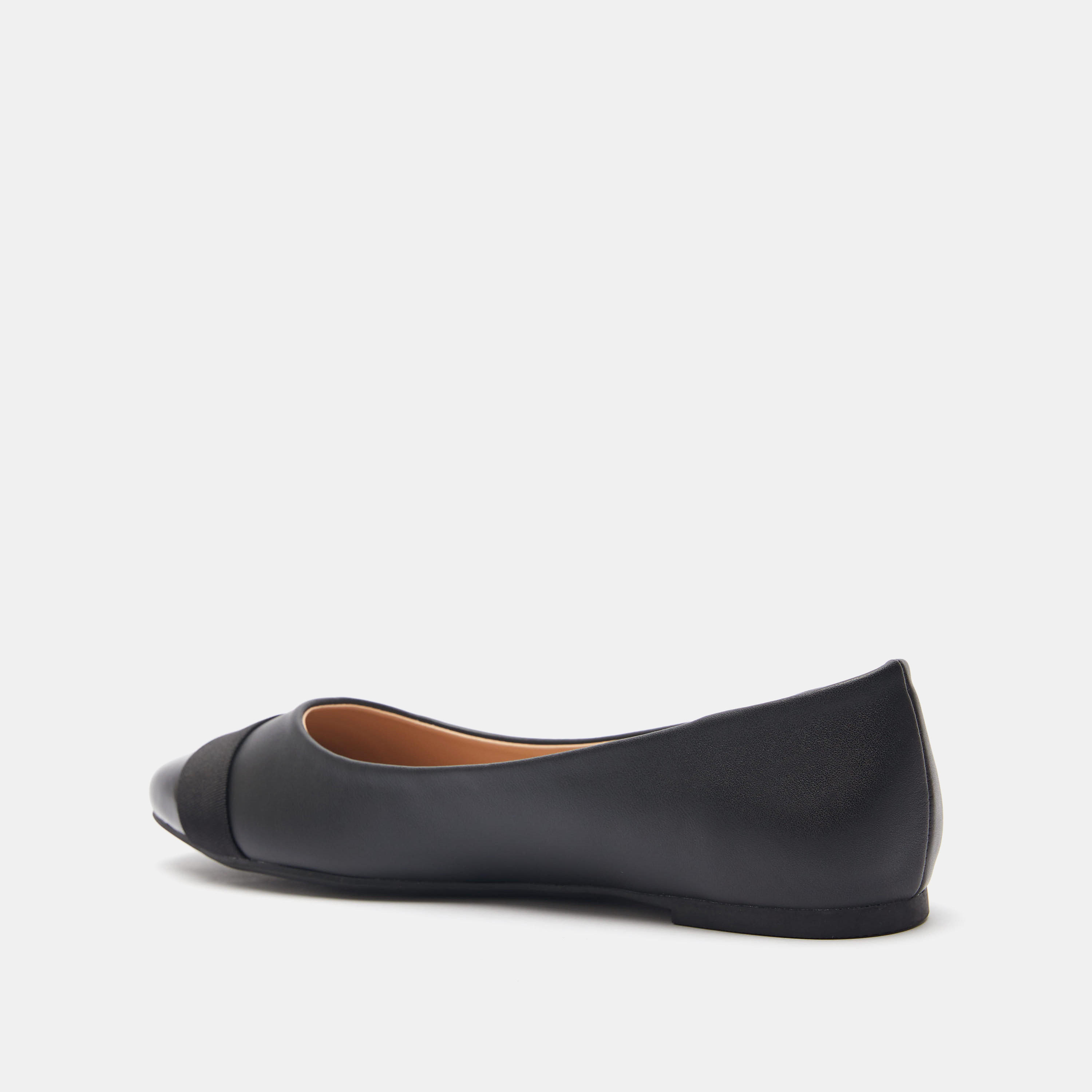 Celeste Women's Textured Round Toe Ballerina Shoes-women-shoes-flats-ballerinas-image-2