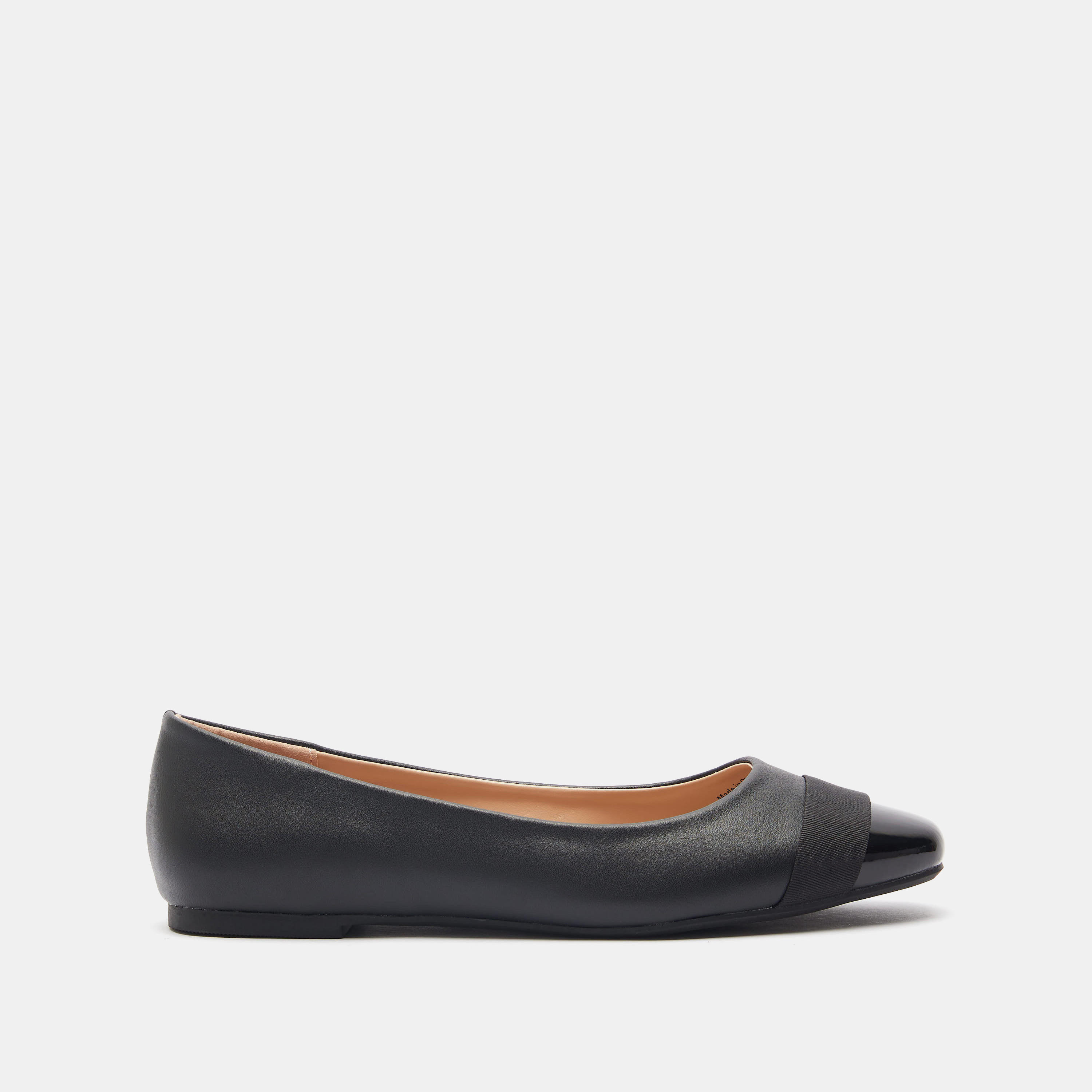 Celeste Women's Textured Round Toe Ballerina Shoes-women-shoes-flats-ballerinas-image-3