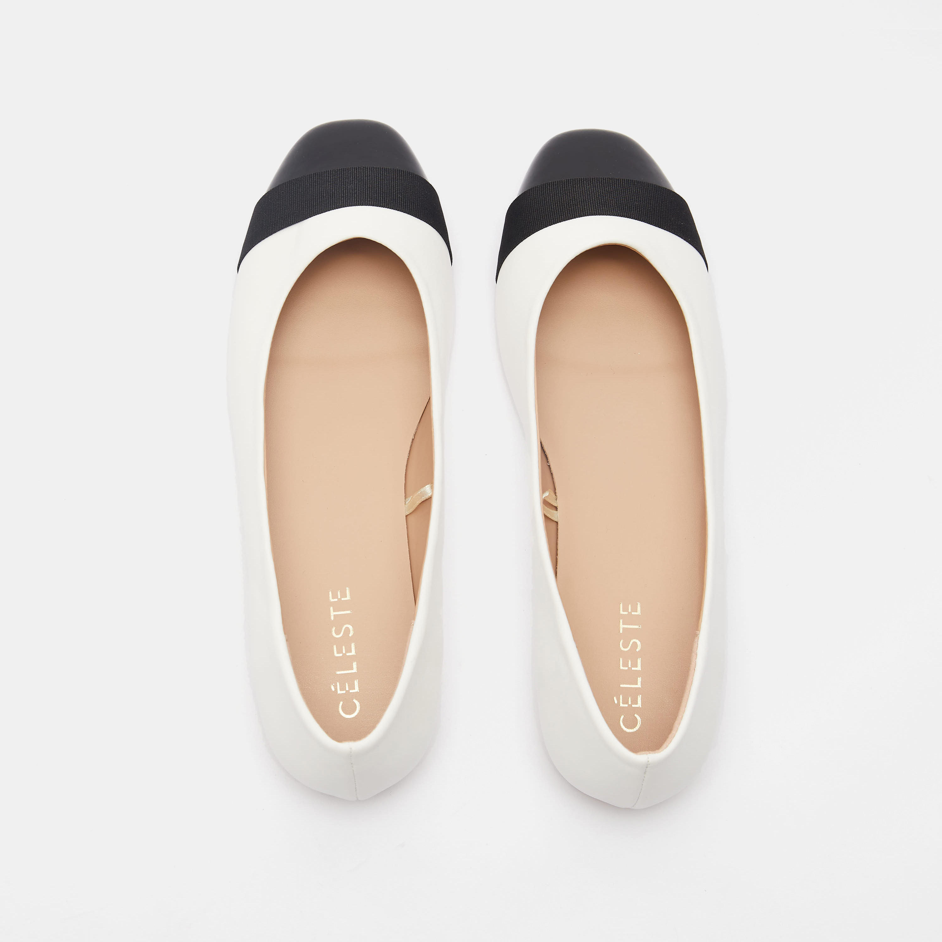 Celeste Women's Textured Round Toe Ballerina Shoes-women-shoes-flats-ballerinas-image-5