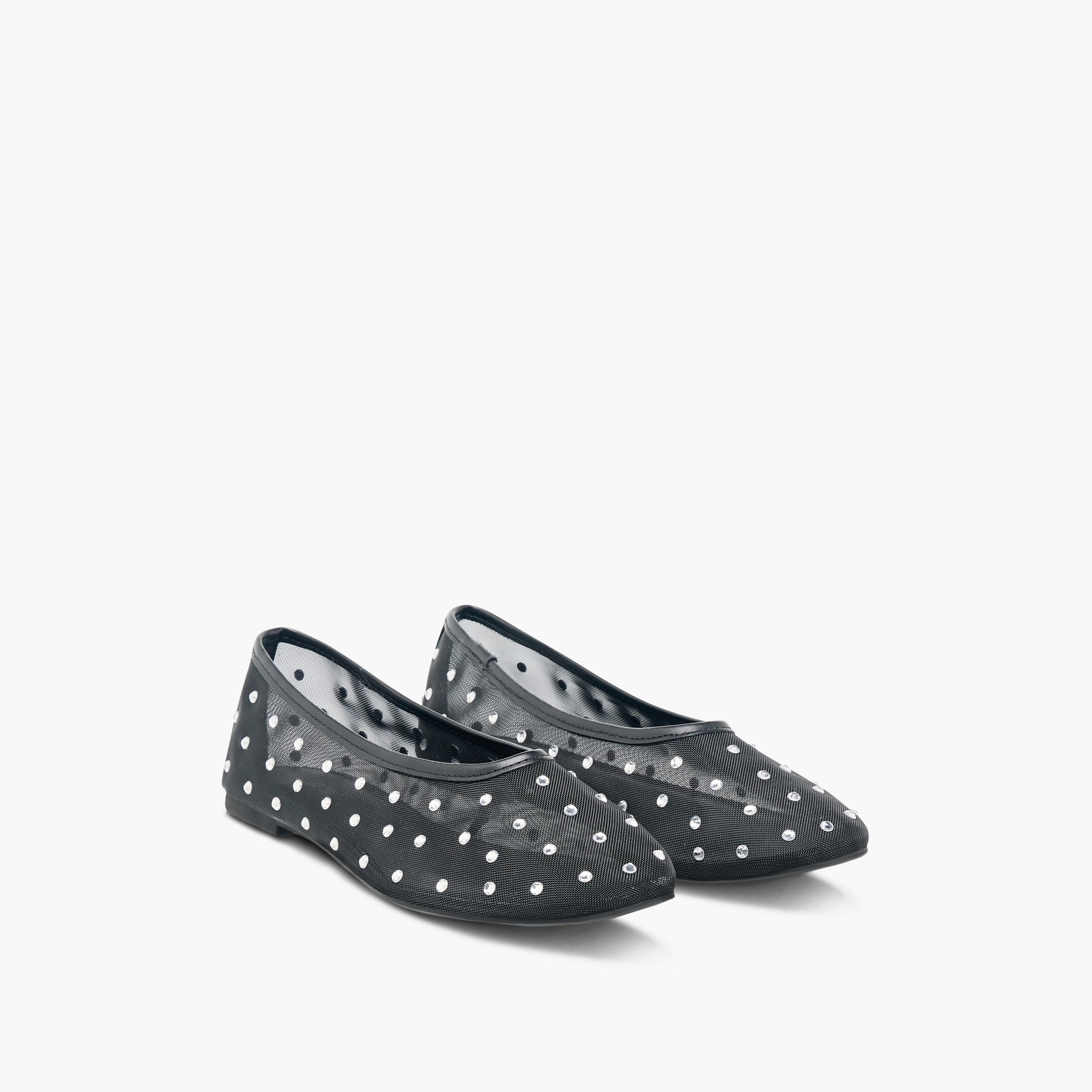 Celeste Women's Studded Slip-On Ballerina Shoes-women-shoes-flats-ballerinas-image-1