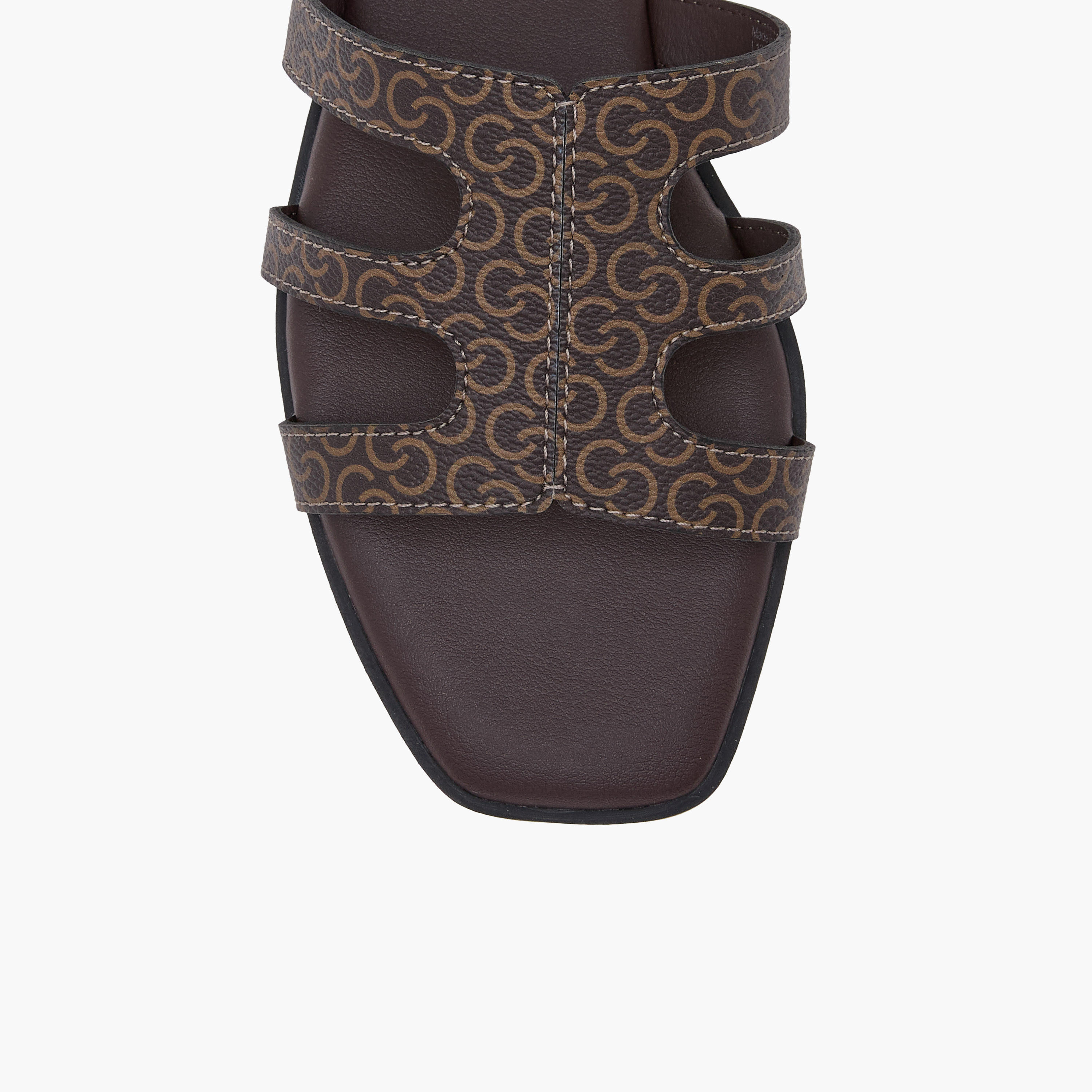 Celeste Women's Monogram Print Slip-On Flat Sandals-women-shoes-flats-sandals-image-4