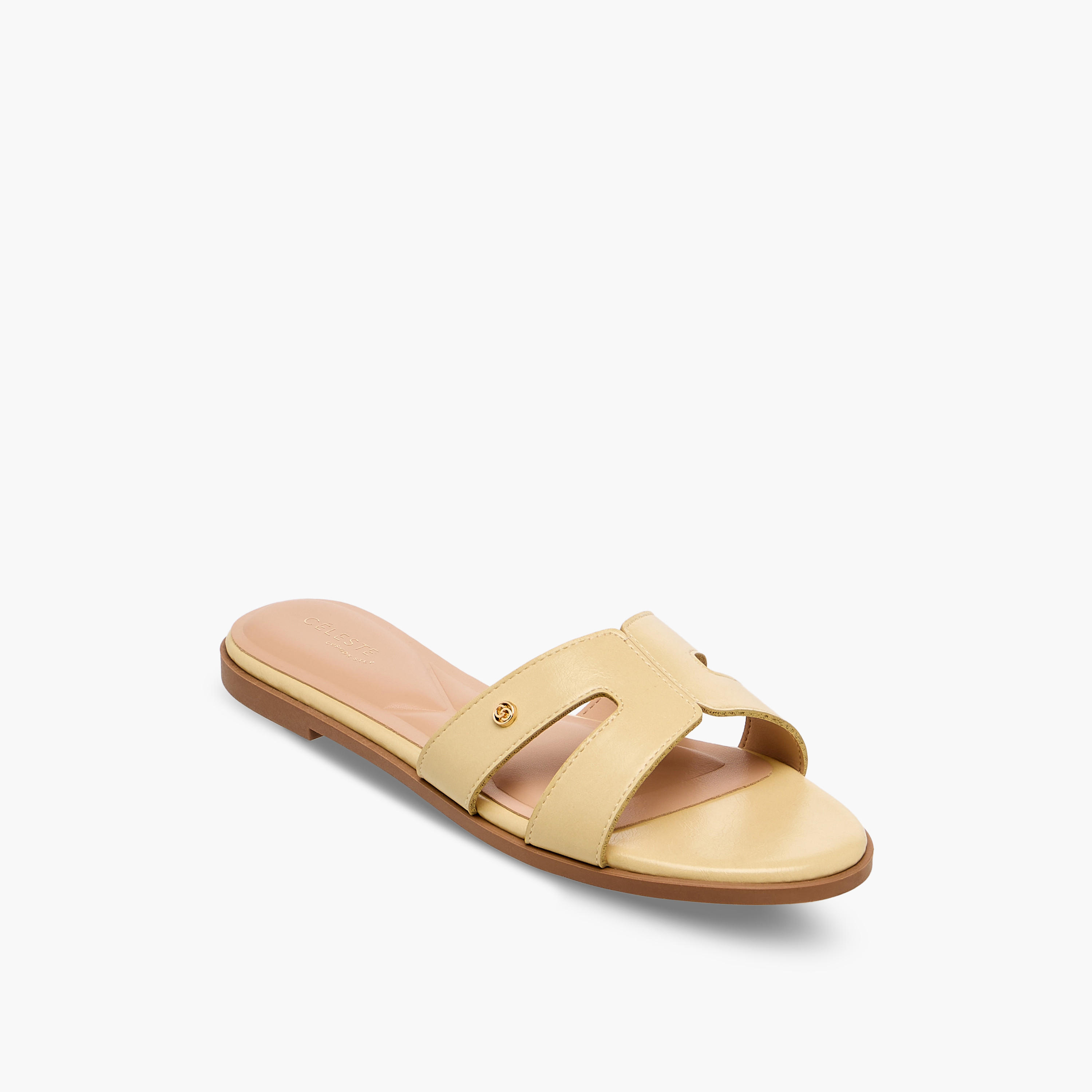 Celeste Women Cut-Out Detail Flat Sandals-women-shoes-flats-sandals-image-2