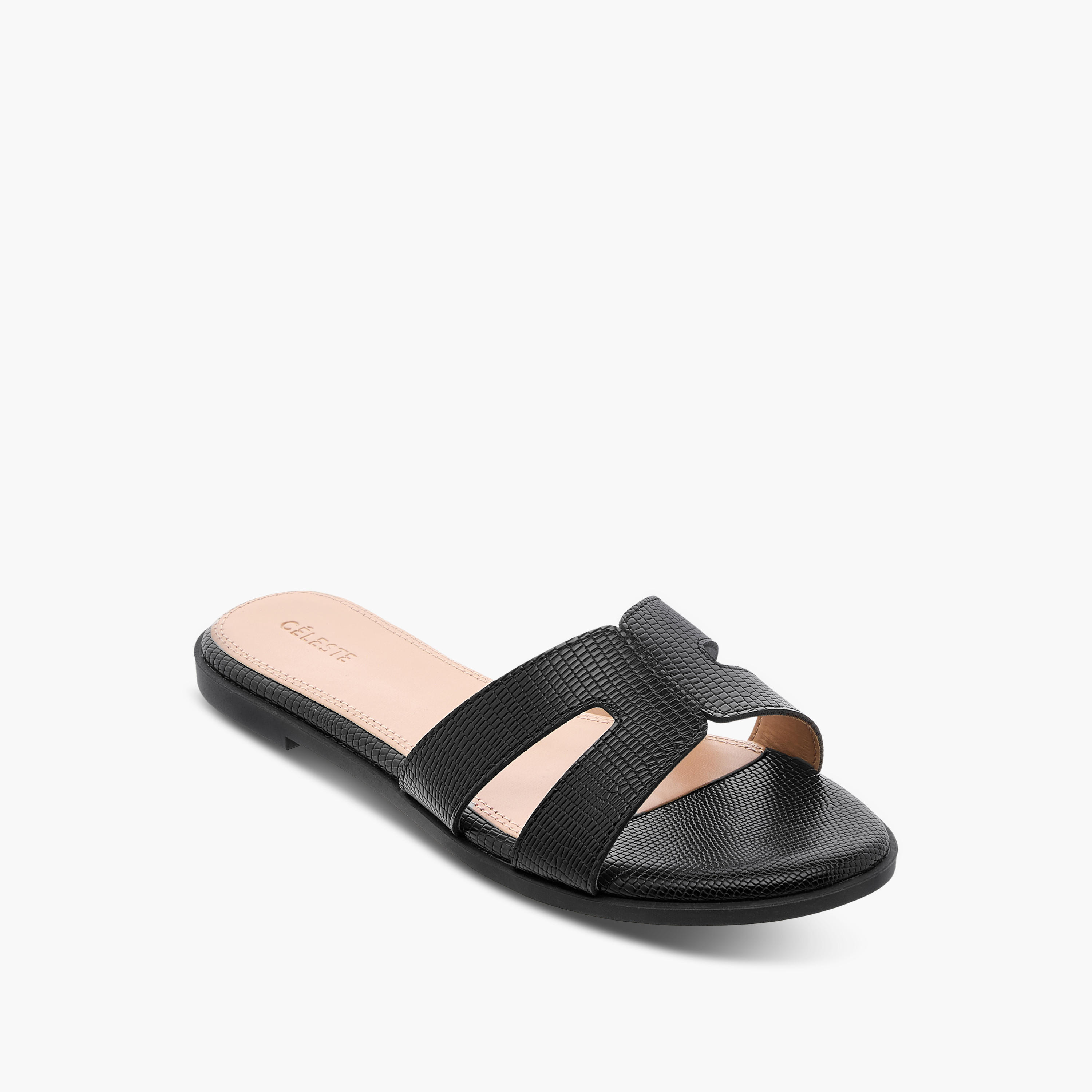 Celeste Women's Cutout Detail Slip-On Sandals-women-shoes-flats-sandals-image-2