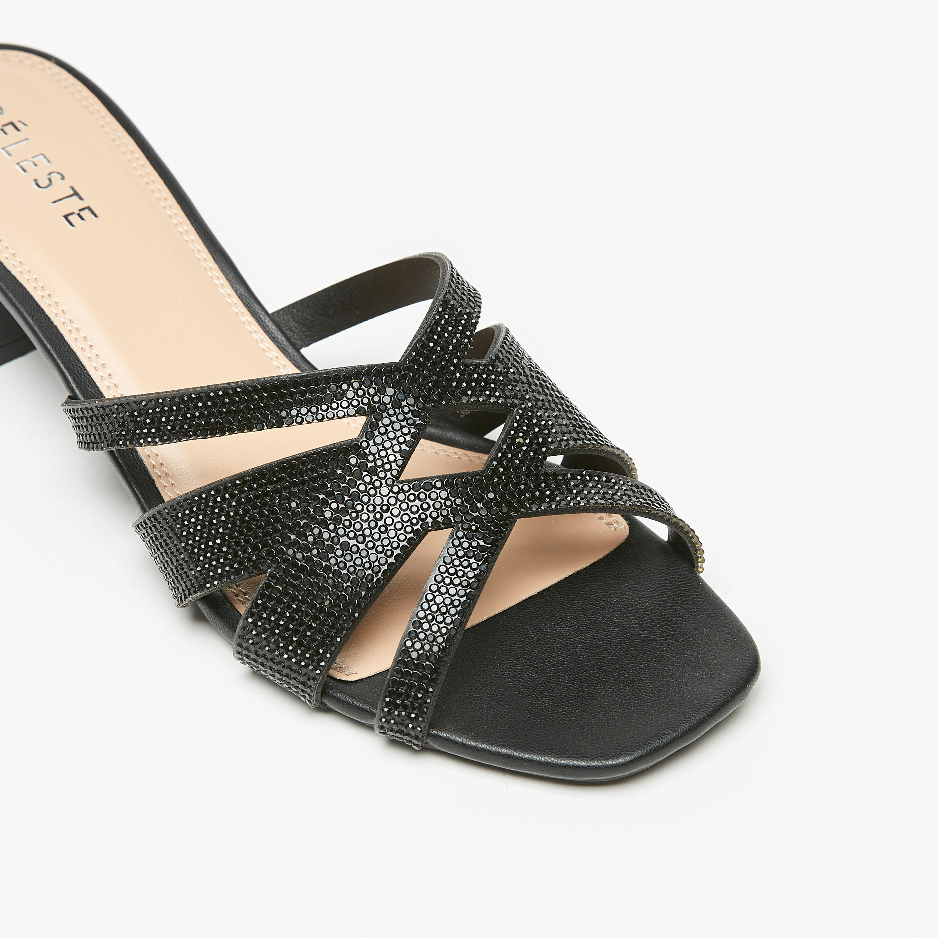 Celeste Women's Embellished Slip-On Sandals with Block Heels-women-shoes-heels-image-10