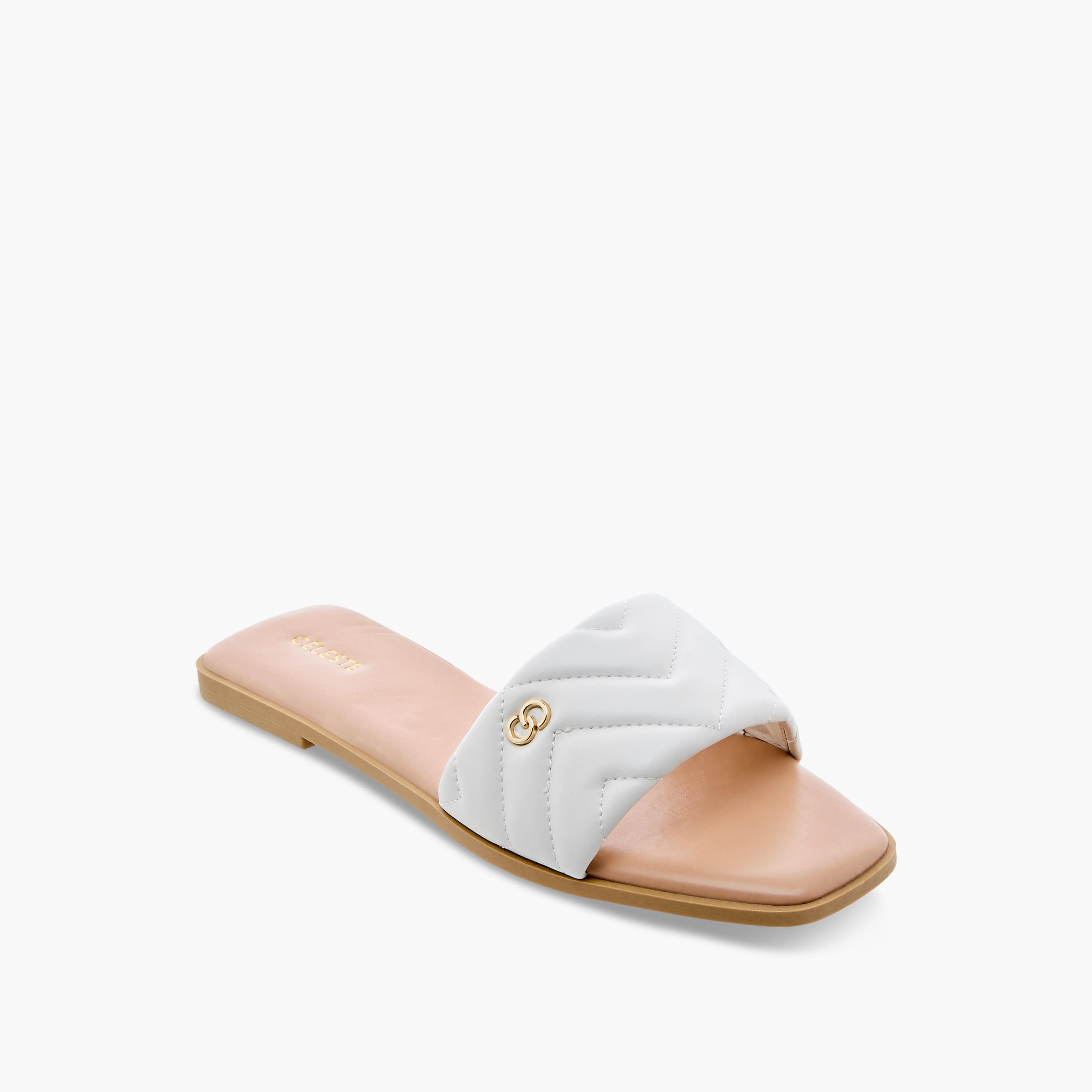 Celeste Women's Quilted Slip-On Flat Sandals-women-shoes-flats-sandals-image-2