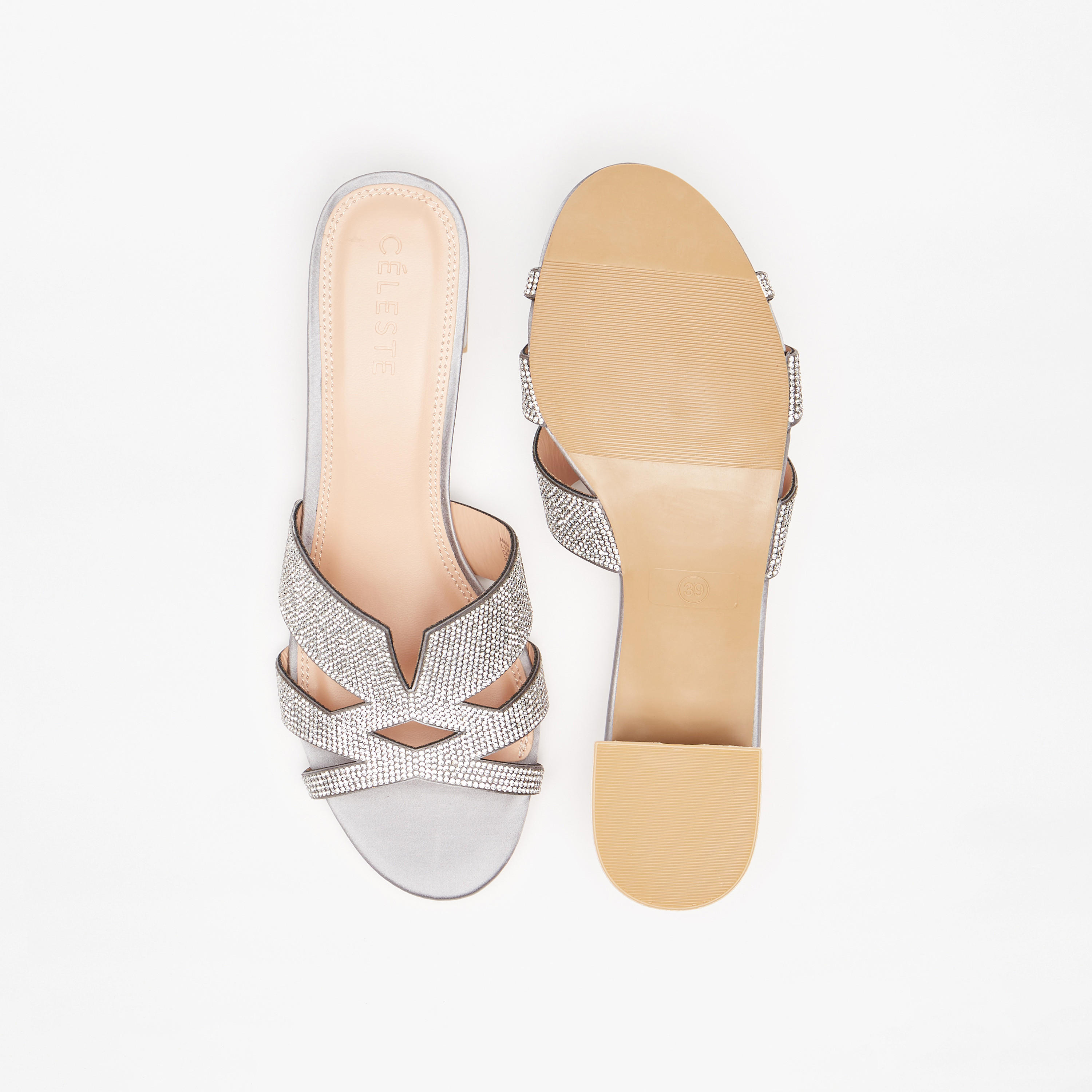 صندل مزيّن سهل الارتداء بكعب سميك للنساء من سيليست-women-shoes-heels-image-9
