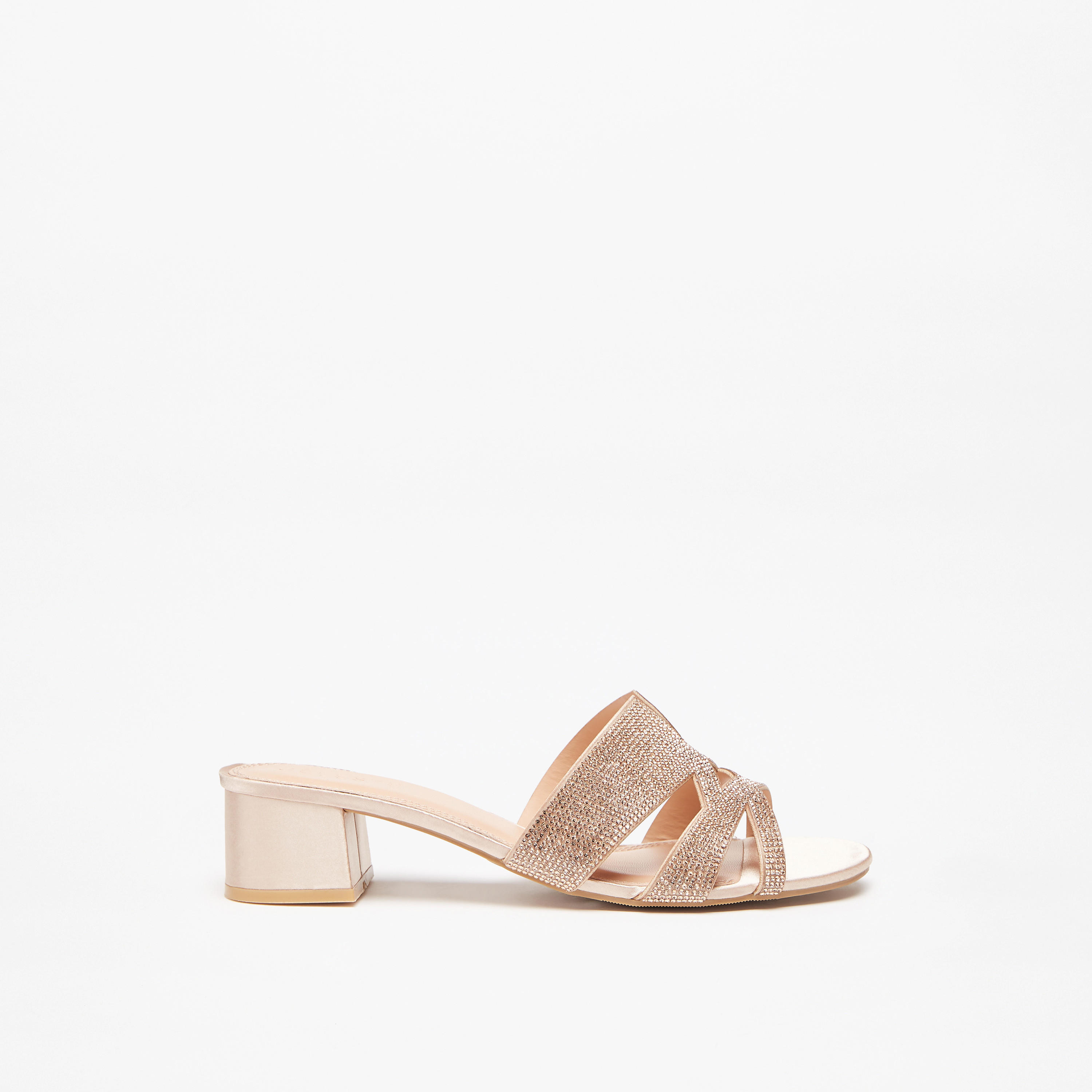 صندل مزيّن سهل الارتداء بكعب سميك للنساء من سيليست-women-shoes-heels-image-2