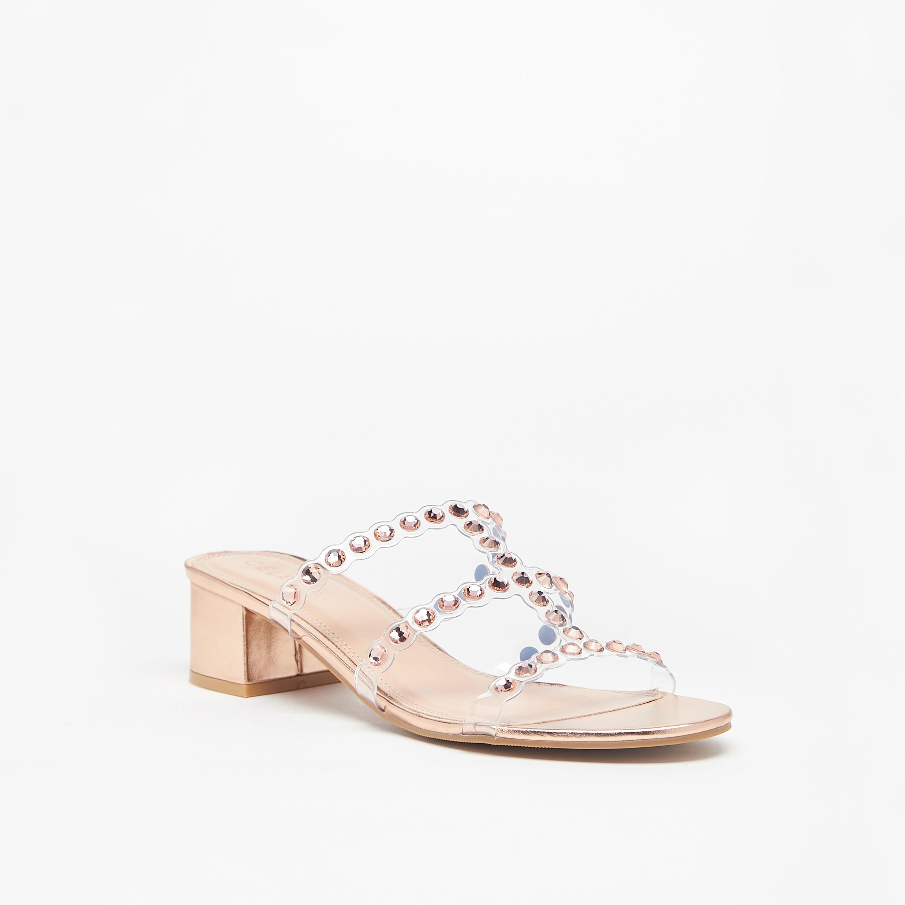 Celeste Women's Embellished Slip-On Sandals with Block Heels-women-shoes-sandals-heeled-image-6