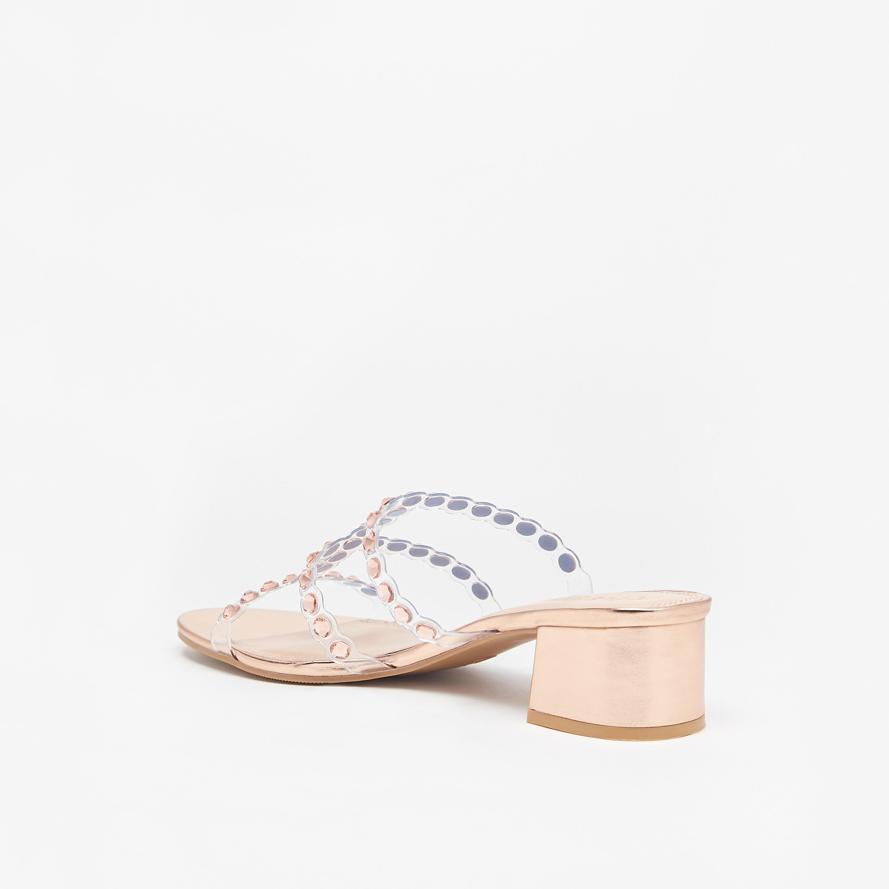 Celeste Women's Embellished Slip-On Sandals with Block Heels-women-shoes-sandals-heeled-image-7