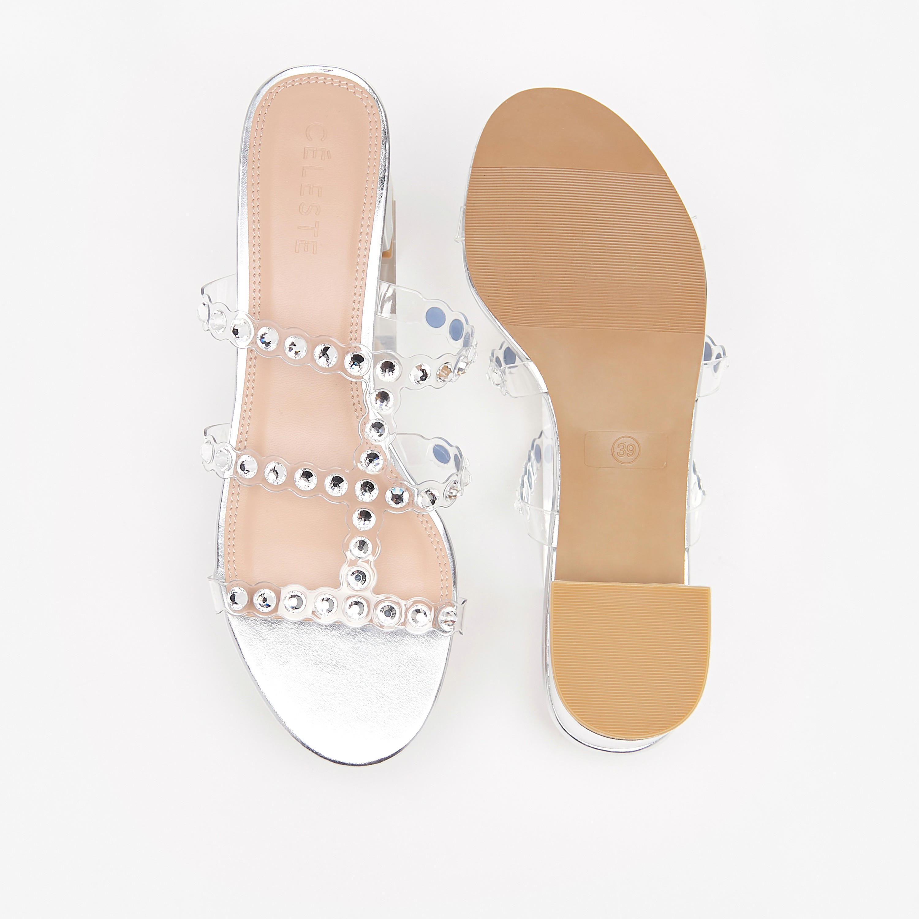 Celeste Women's Embellished Slip-On Sandals with Block Heels-women-shoes-sandals-heeled-image-4