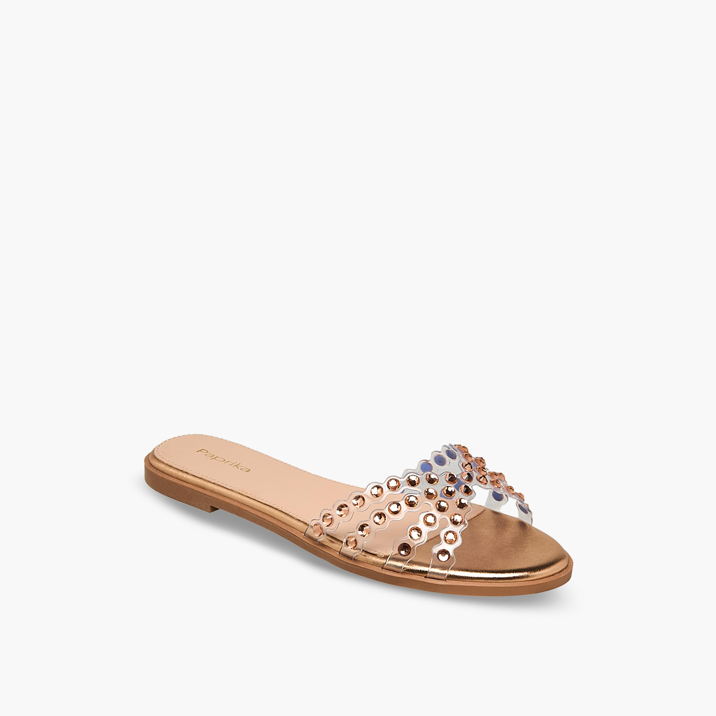 Paprika Women Embellished Flat Sandals-women-shoes-flats-sandals-image-2