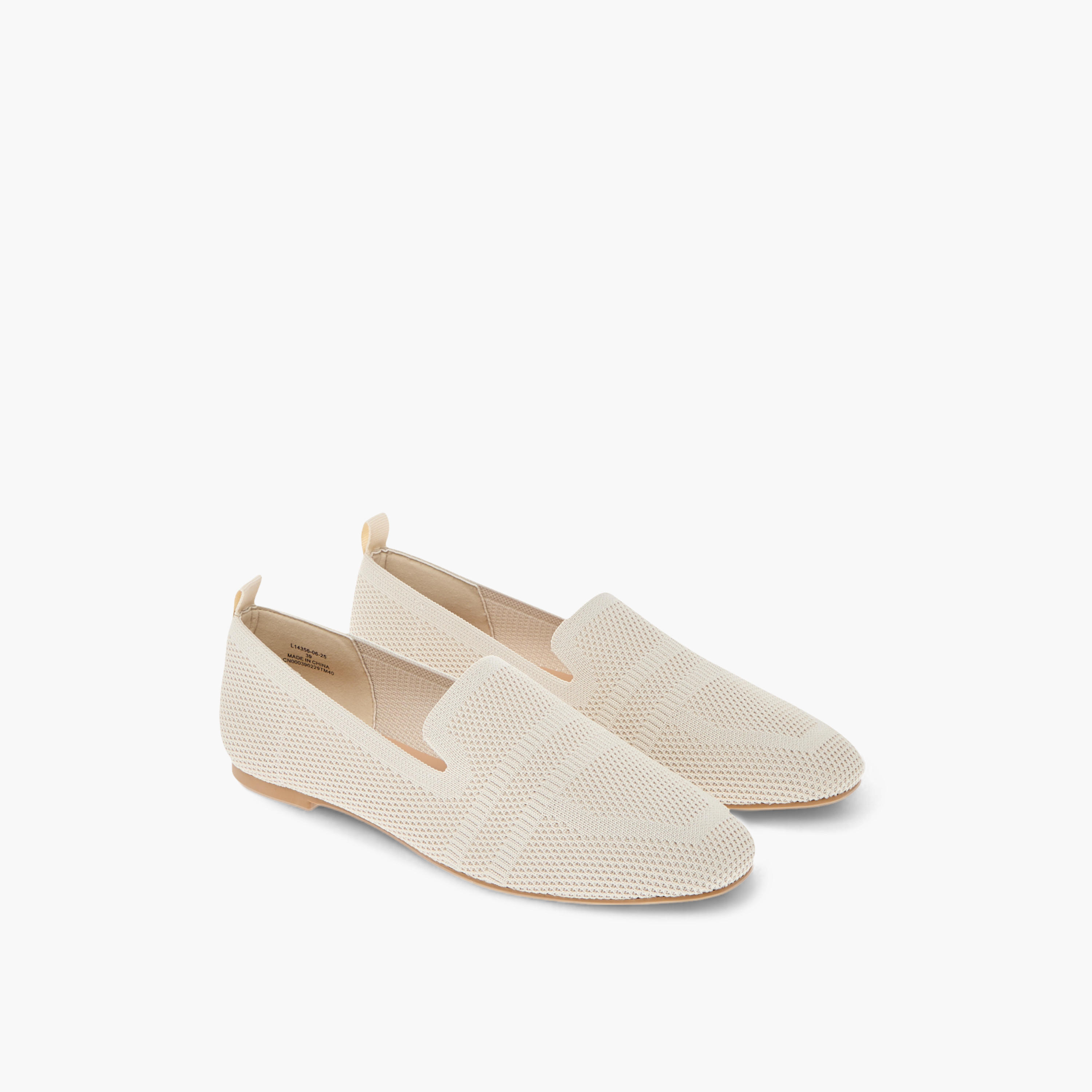 Celeste Women's Textured Slip-On Loafers-women-shoes-flats-loafers-image-1