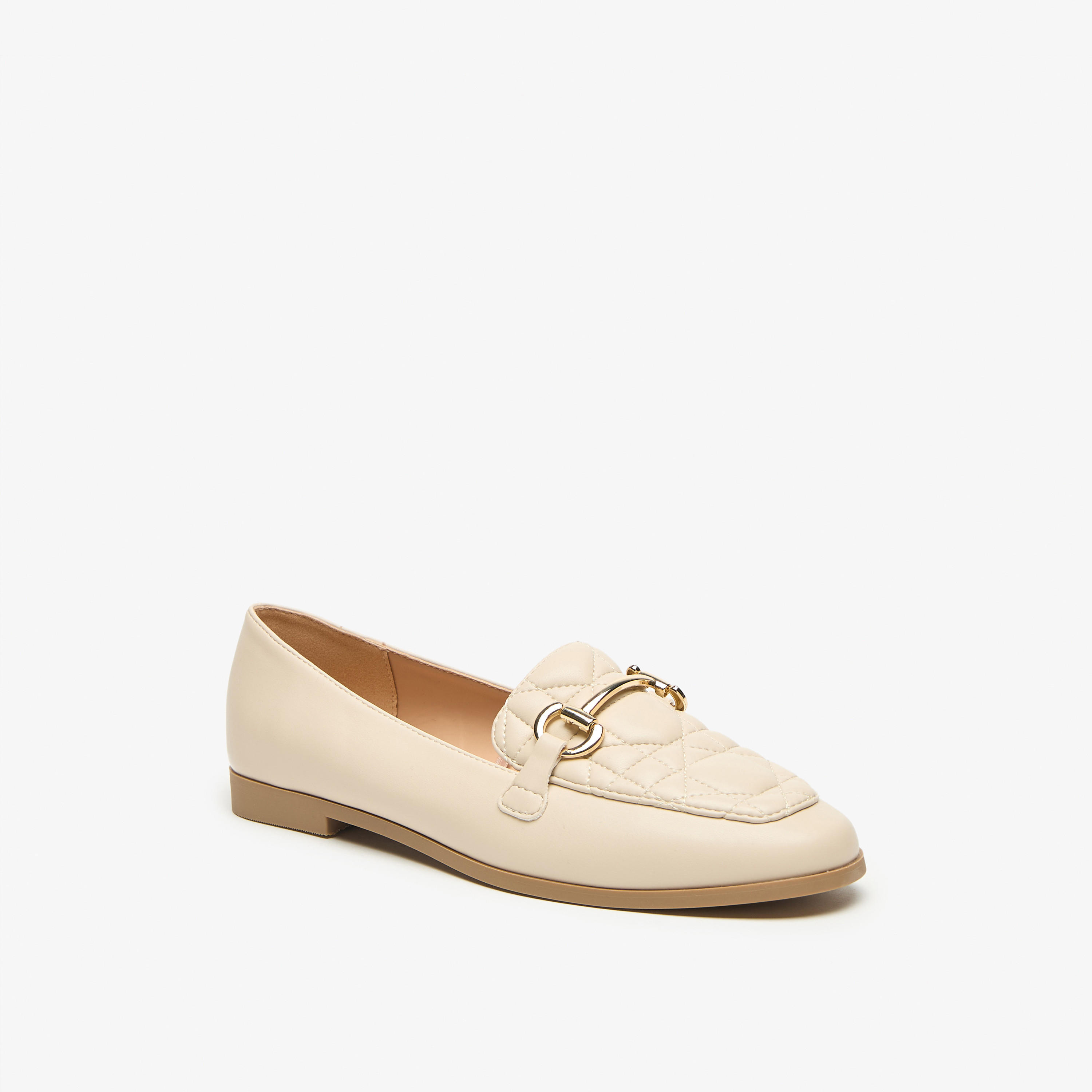 حذاء مبطن سهل الارتداء بزينة ميتاليك للسيدات من سيليست-women-shoes-flats-loafers-image-6