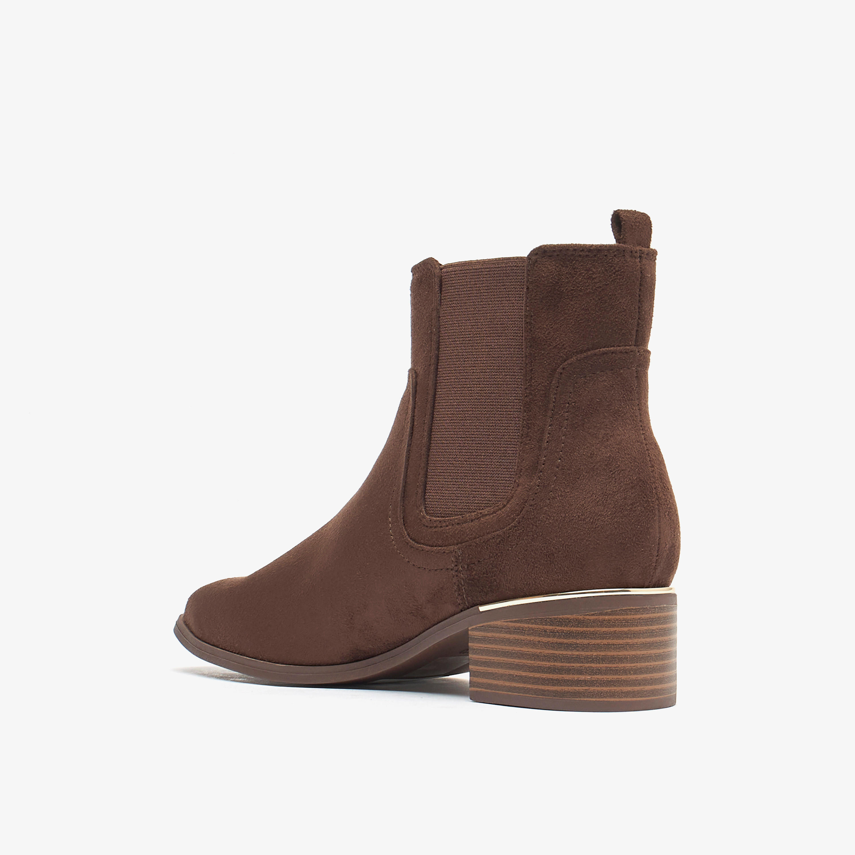 Flora Bella Textured Slip-On Ankle Boots with Block Heels-women-shoes-boots-image-7