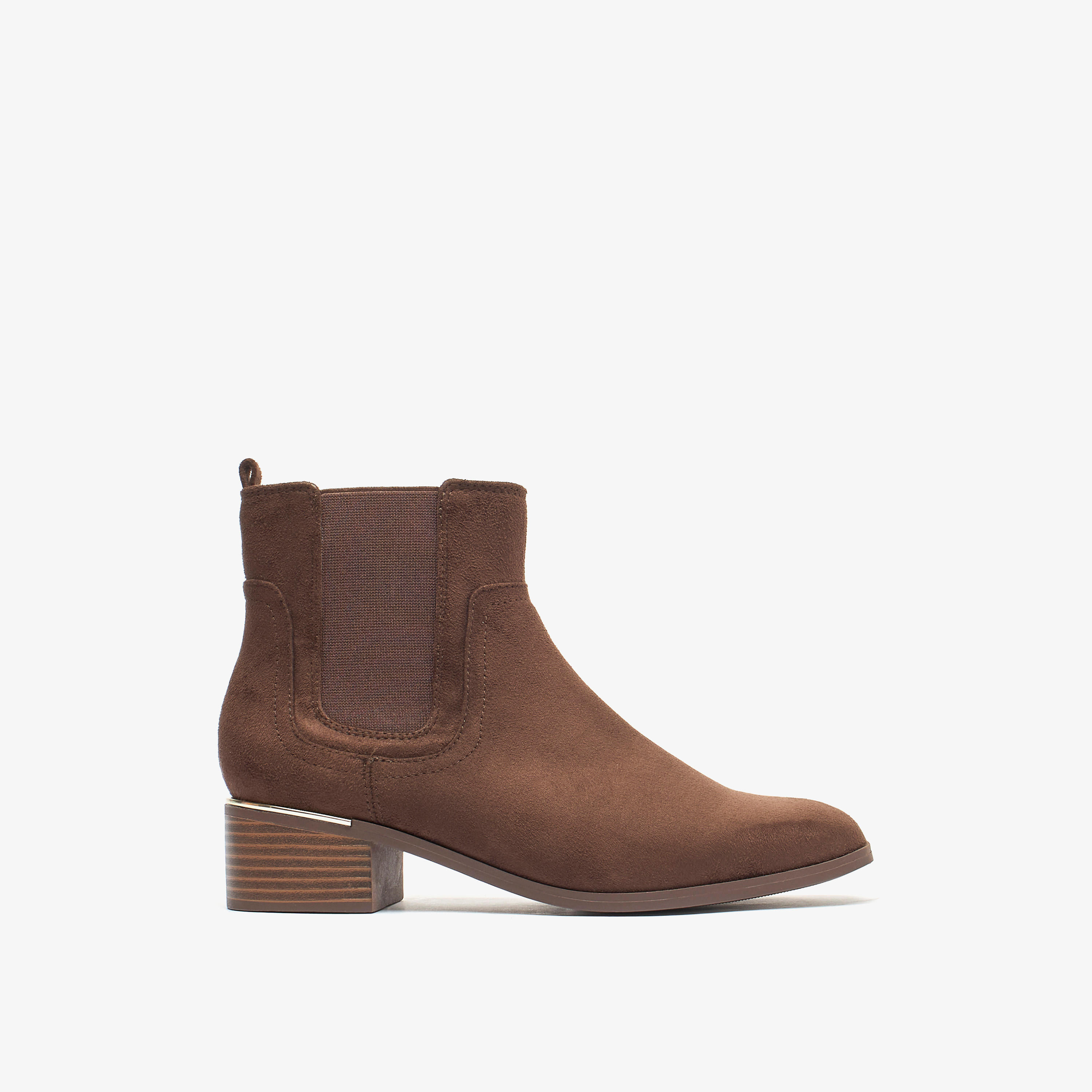 Flora Bella Textured Slip-On Ankle Boots with Block Heels-women-shoes-boots-image-8
