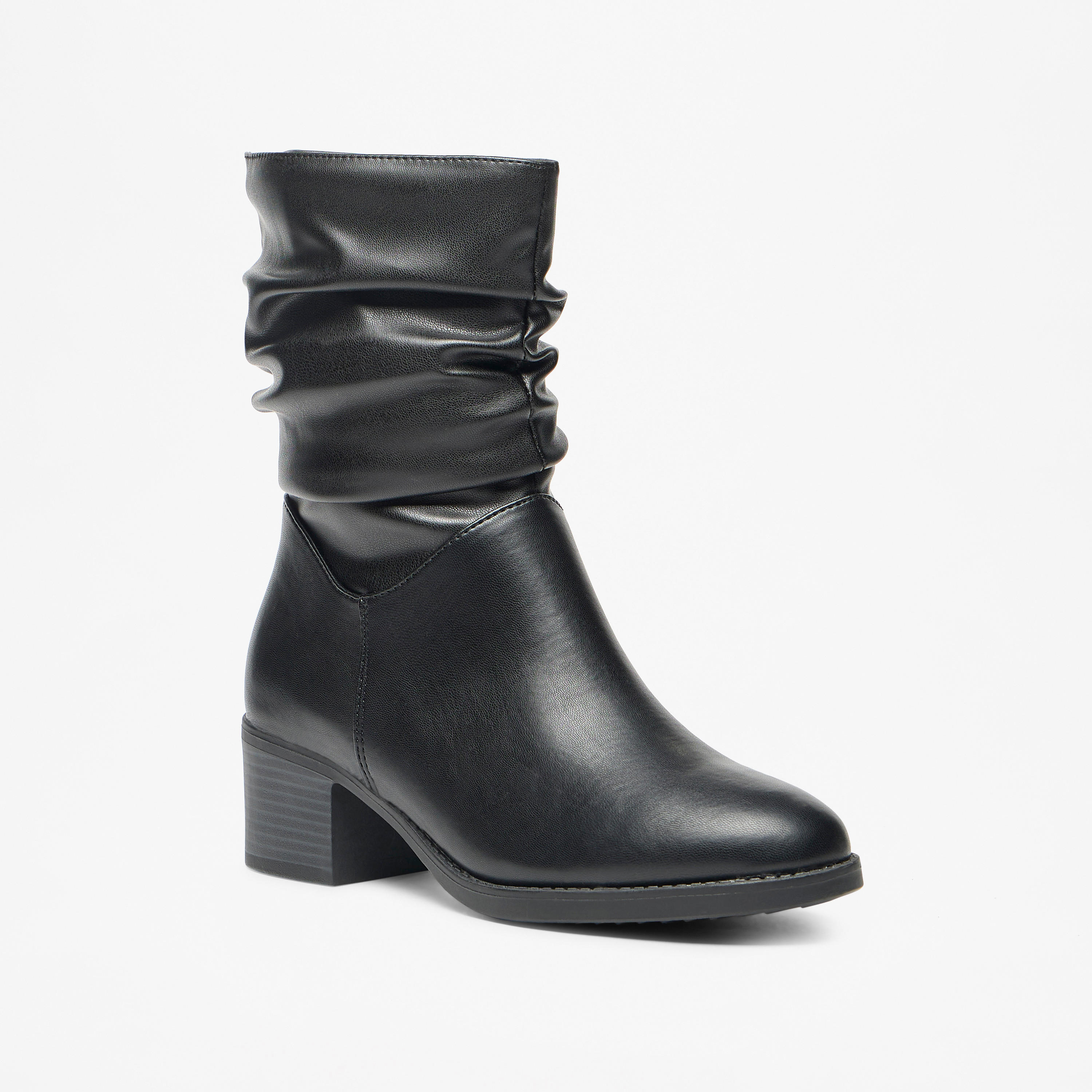 بوت واسع برقبة عالية وسحاب إغلاق وكعب سميك وكسرات للنساء من سيليست-women-shoes-boots-image-6