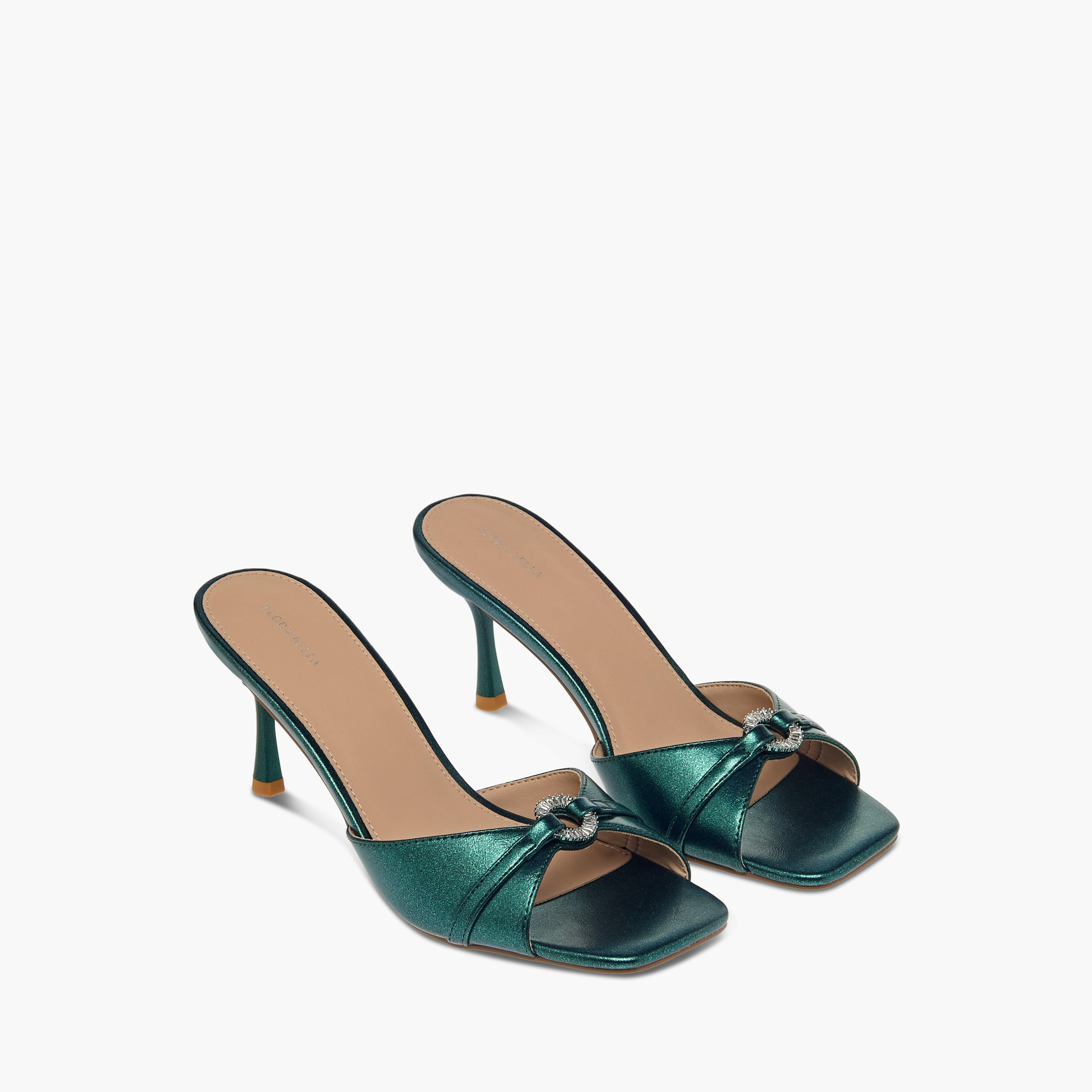 Flora Bella Embellished Slip-On Sandals with Stiletto Heels-women-shoes-sandals-heeled-image-1