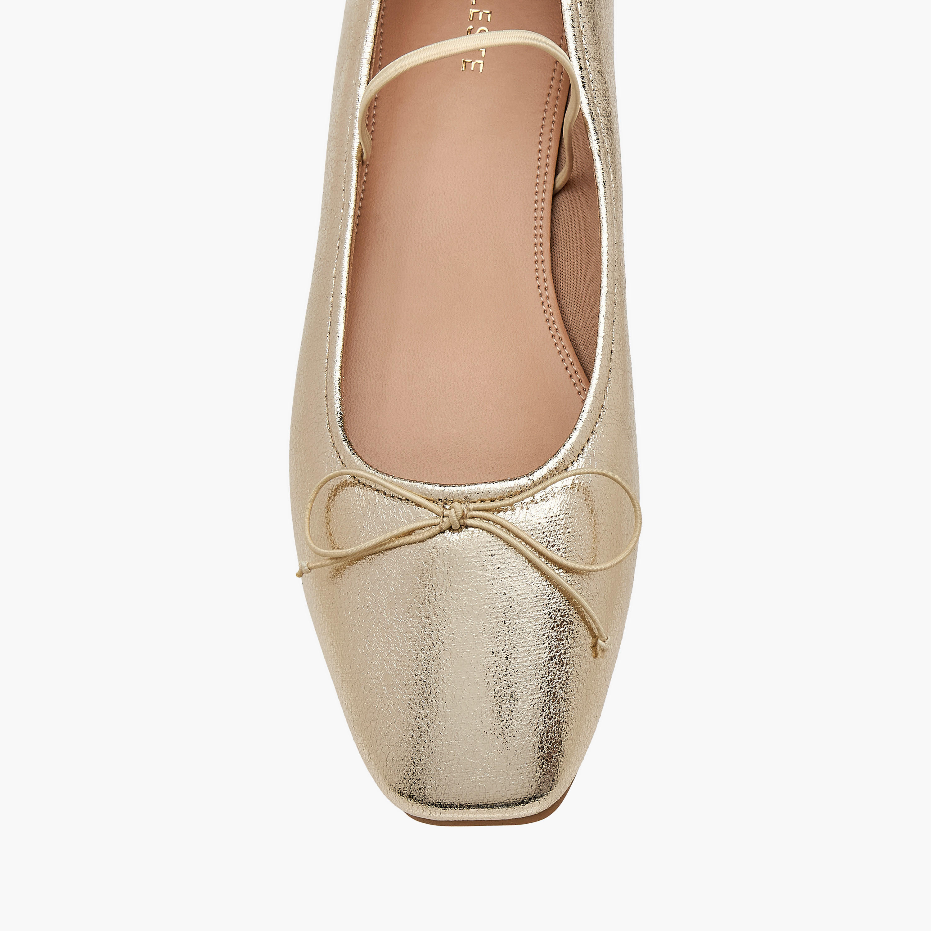 حذاء باليرينا بحزام مطاطي وزخارف فيونكة للنساء من سيليست-women-shoes-flats-ballerinas-image-4