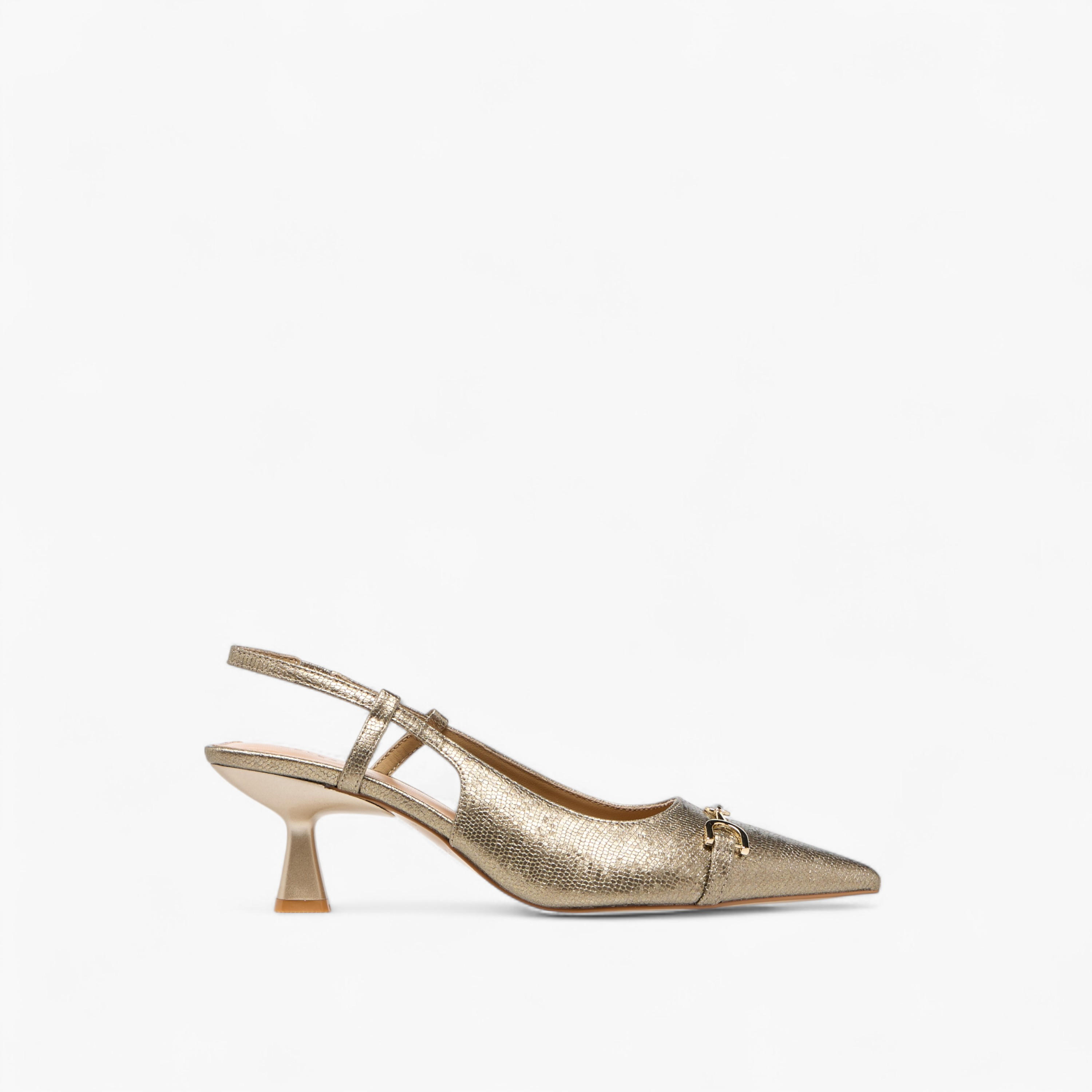 Celeste Women's Metal Accent Slingback Shoes with Kitten Heels-women-shoes-heels-image-3